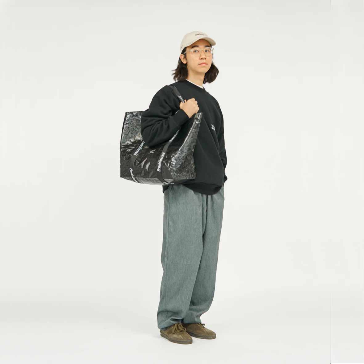 FreshService フレッシュサービス TARP LARGE TOTE タープラージトート ブラック
