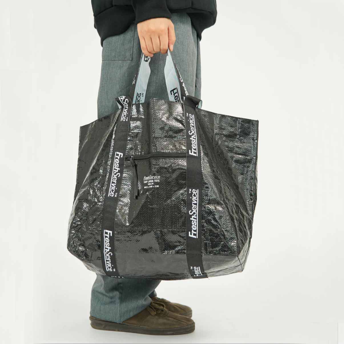 FreshService フレッシュサービス TARP LARGE TOTE タープラージトート ブラック
