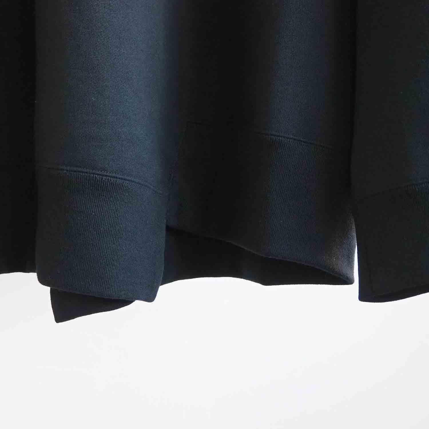 Blue Books Co. ブルーブックスコー Twisty Sweatshirts HighNeck ツイスティーハイネックスウェットシャツ Black ブラック