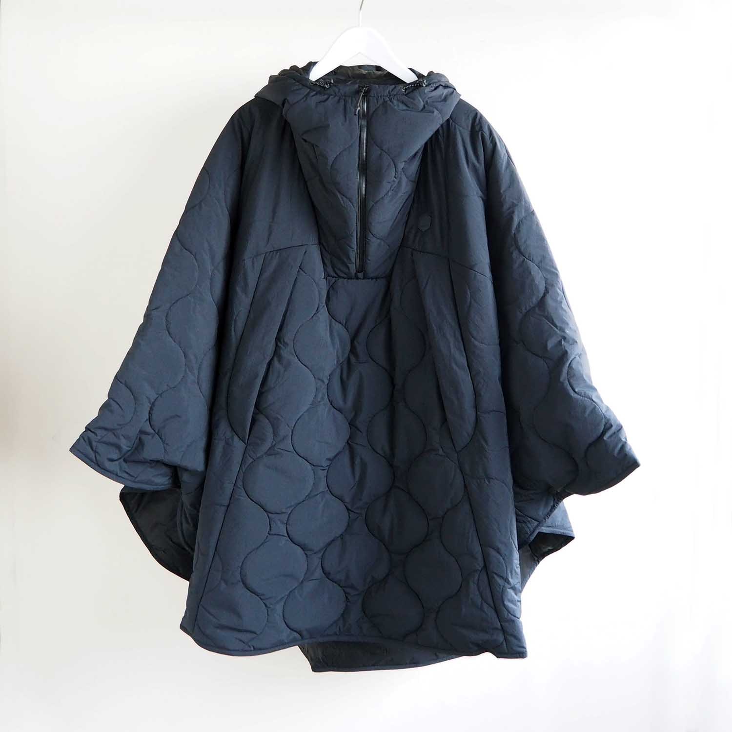 お値下げ!LANTERN HEATING PULLOVER ランタン ヒート LANTERN ランタン HEATING PONCHO ヒーティングポンチョ ブラック