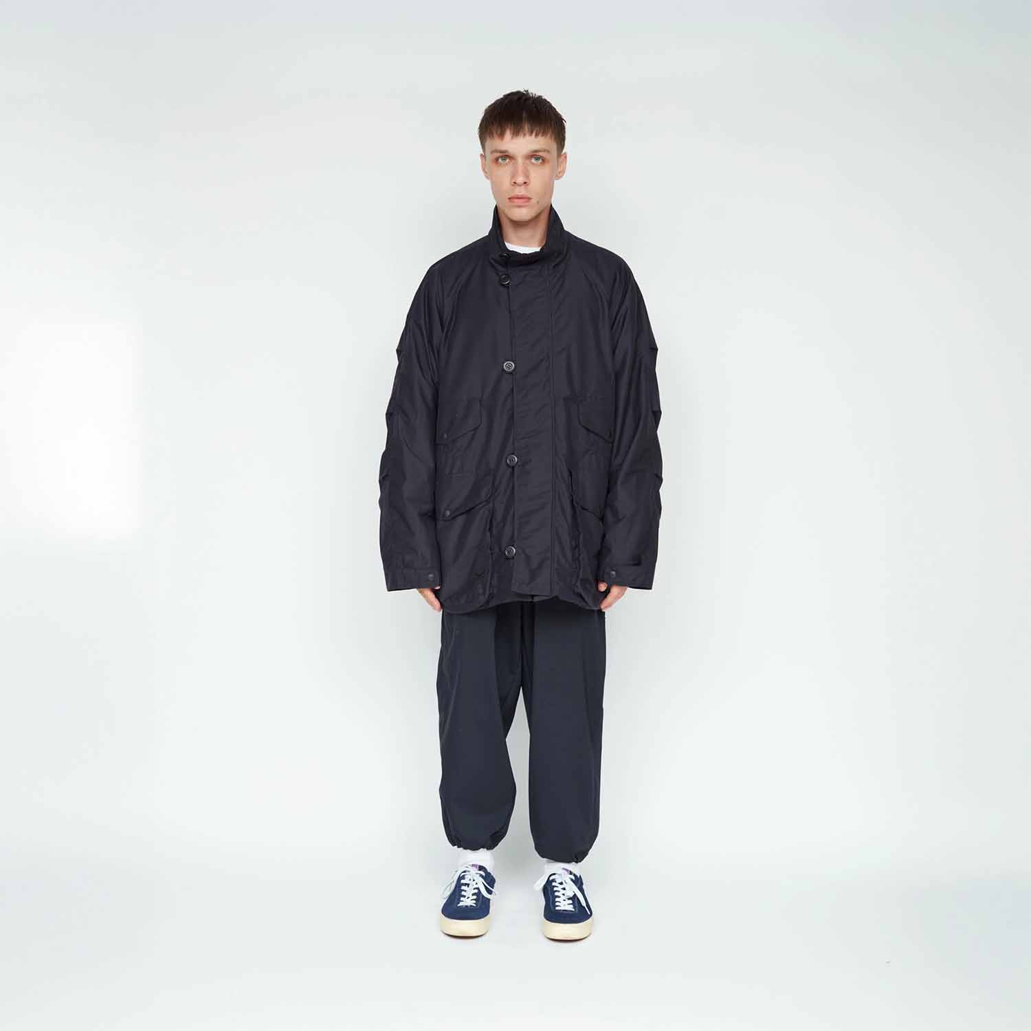 UNTRACE アントレース _110 トランスフォームコート DARK NAVY