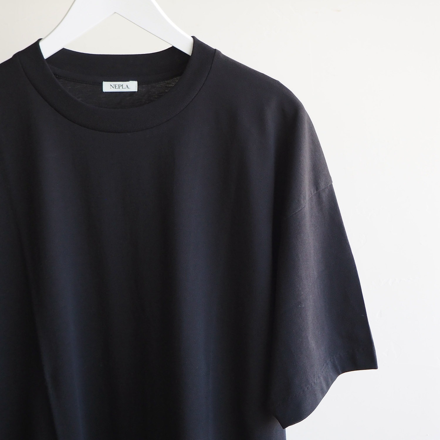NEPLA. ネプラ MENS メンズ BASIC-T ベーシックＴシャツ ブラック