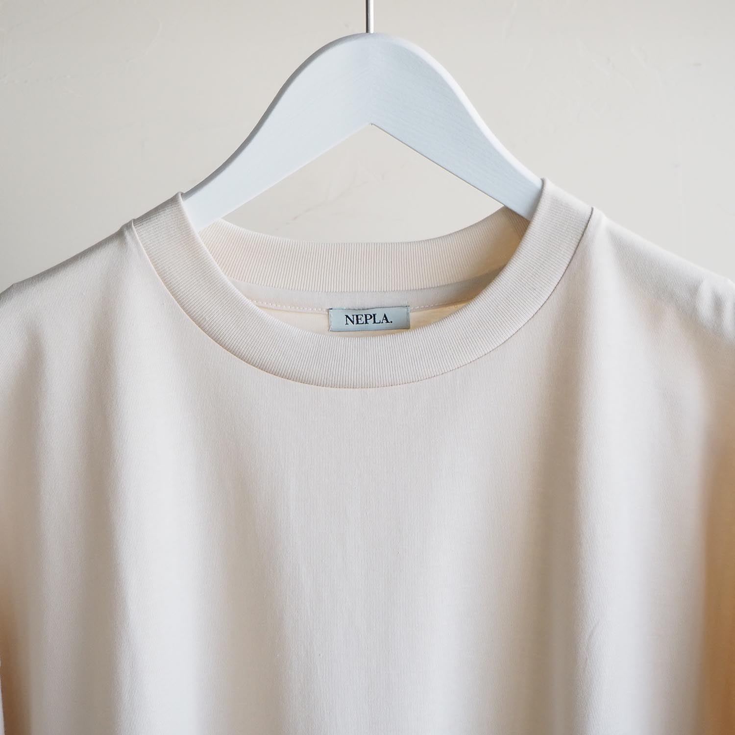 NEPLA. ネプラ MENS メンズ BASIC-T ベーシックＴシャツ ベージュ
