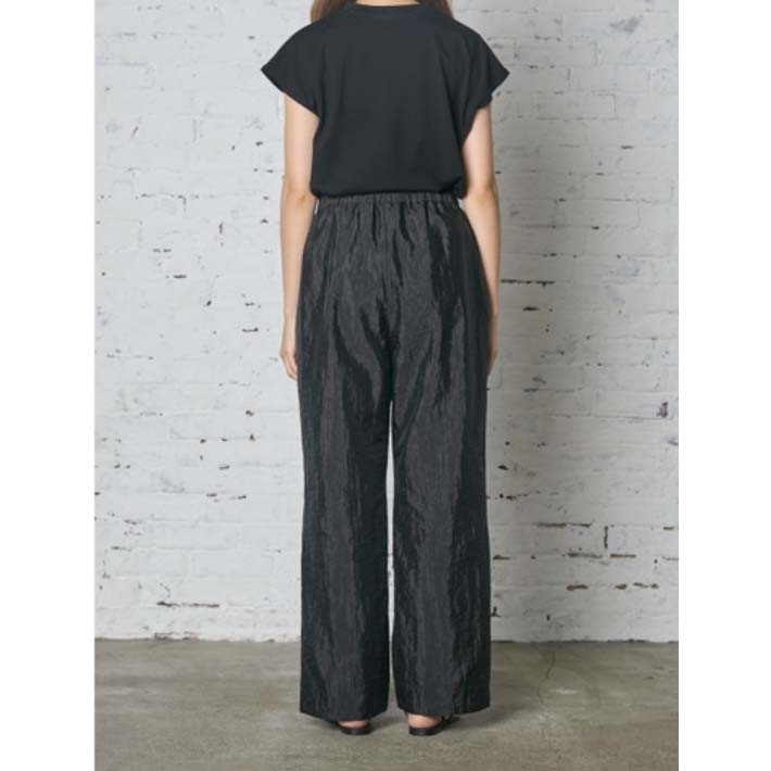 FANTASTICDAYS WOMENS ファンタスティックデイズ ウィメンズ RESORT ナイロンイージーパンツ ブラック