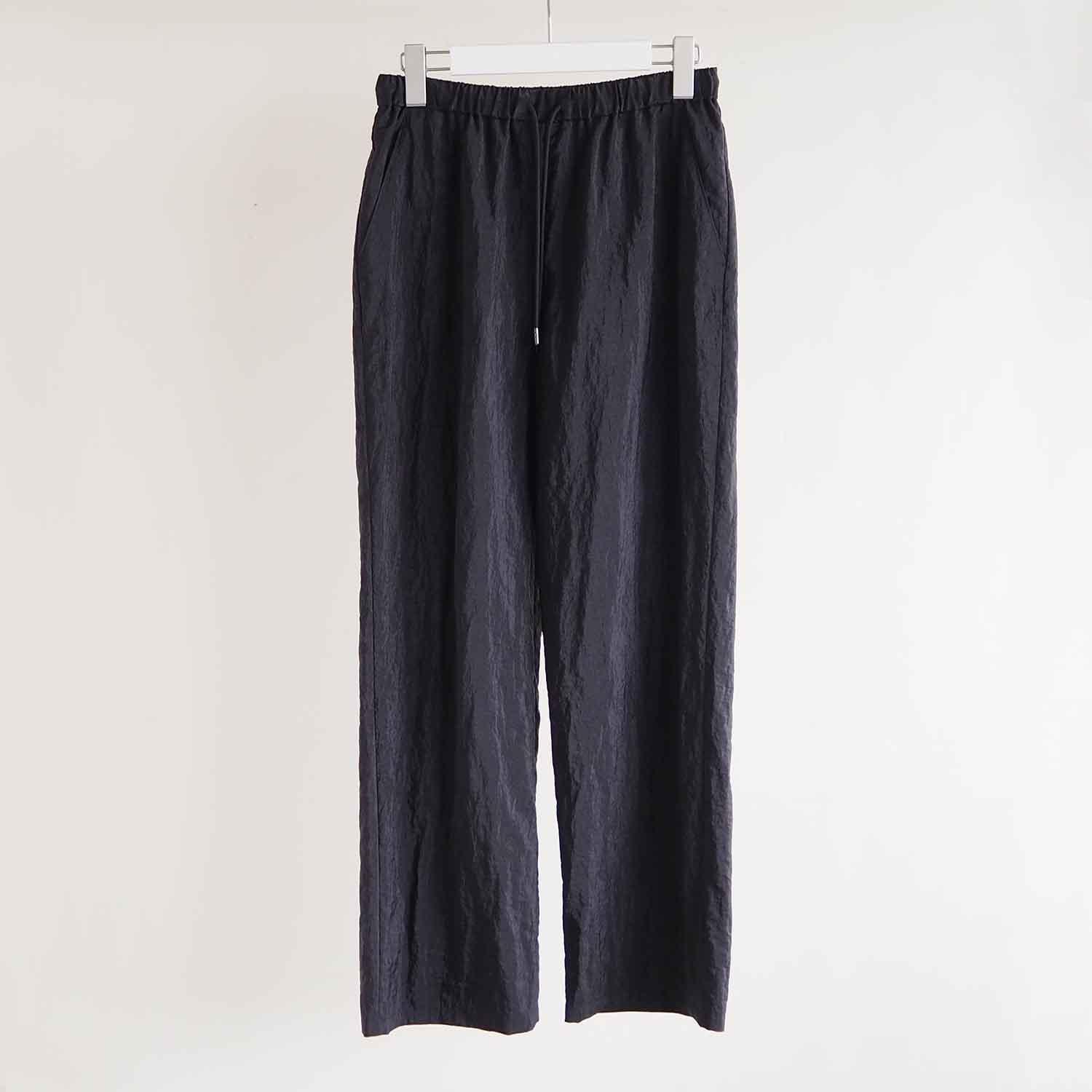 FANTASTICDAYS WOMENS ファンタスティックデイズ ウィメンズ RESORT ナイロンイージーパンツ ブラック