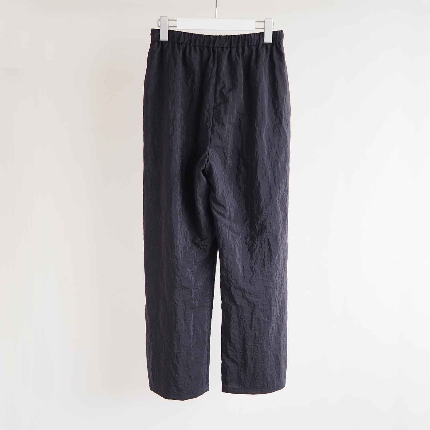 FANTASTICDAYS WOMENS ファンタスティックデイズ ウィメンズ RESORT ナイロンイージーパンツ ブラック