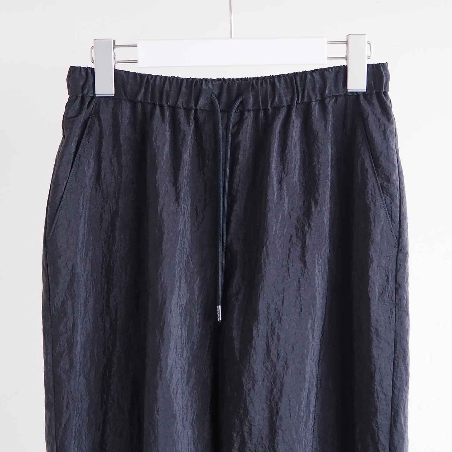 FANTASTICDAYS WOMENS ファンタスティックデイズ ウィメンズ RESORT ナイロンイージーパンツ ブラック