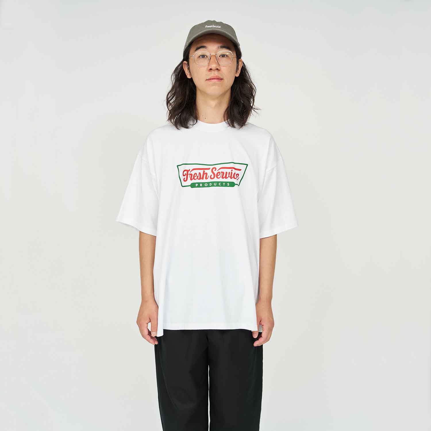 FreshService / フレッシュサービス 半袖シャツ FreshService フレッシュサービス COOLFIBER OPEN COLLAR S/S