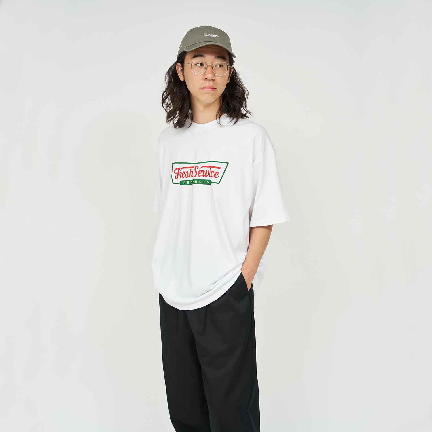 FreshService フレッシュサービス CORPORATE PRINTED S/S TEE