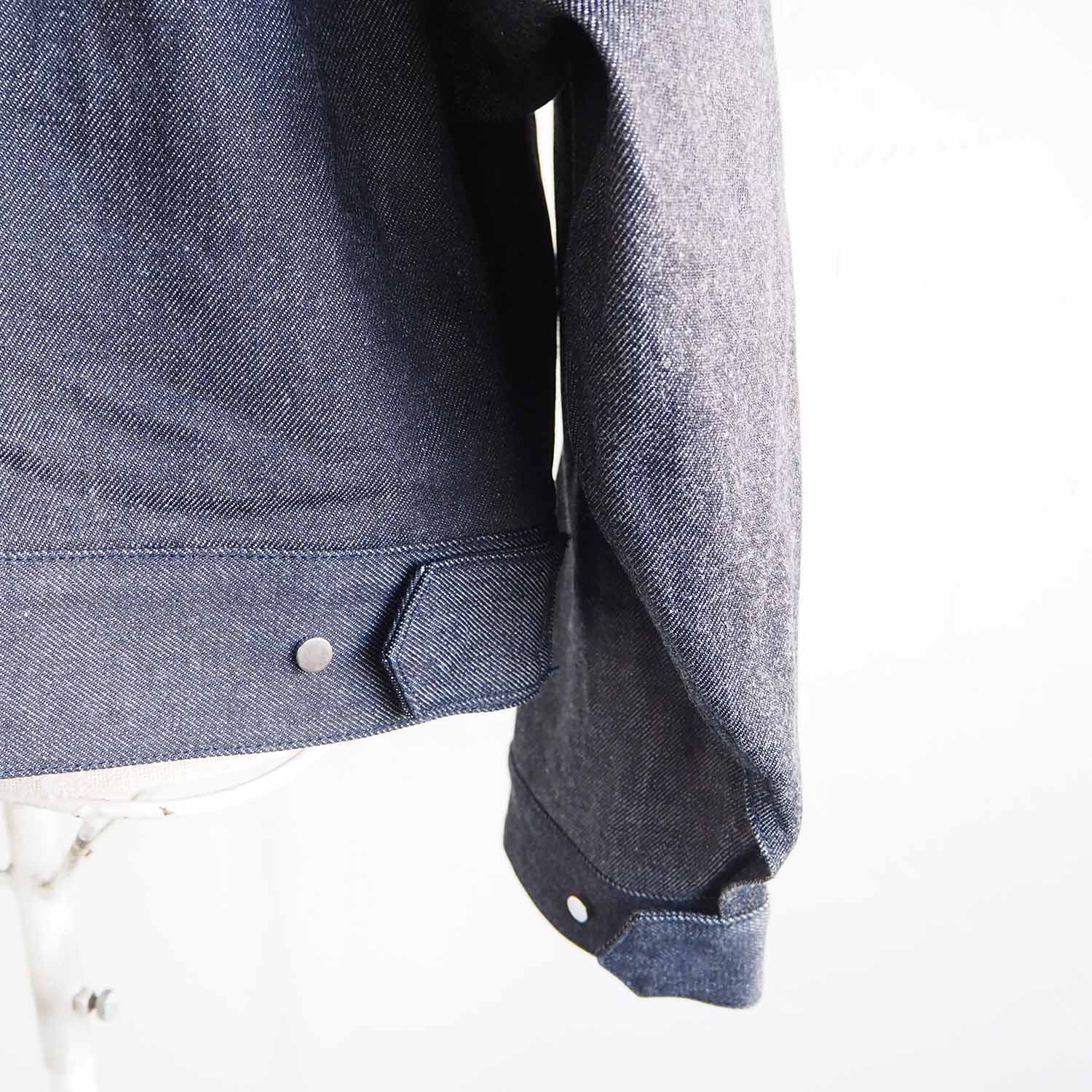 NEPLA. WOMENS ネプラ ウィメンズ INSIDE COLLAR BLOUSON インサイドカラーブルゾン インディゴ