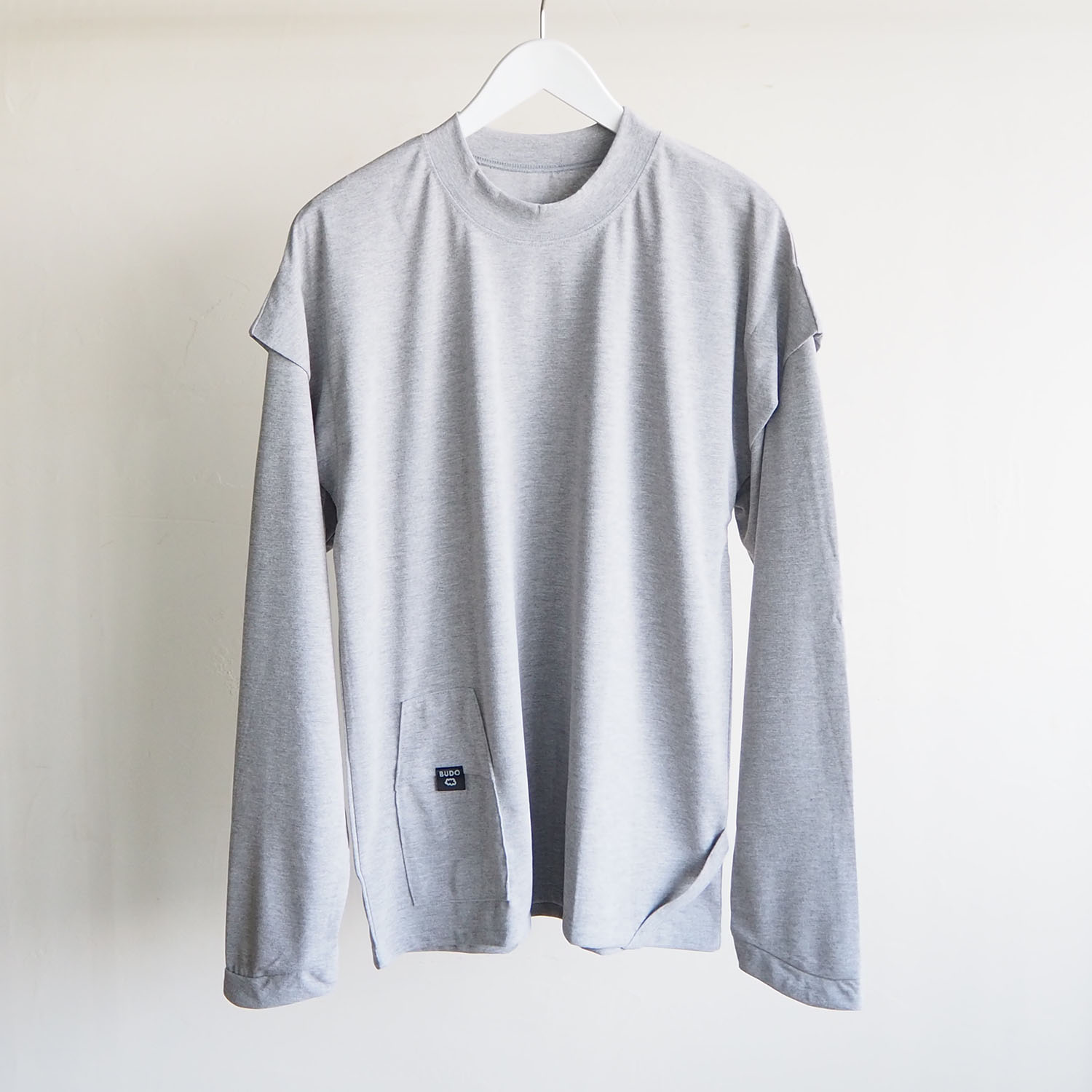 BUDO ロングTシャツ BUDO ブドー BBS PULL OVER ランニングロングスリーブシャツ Top