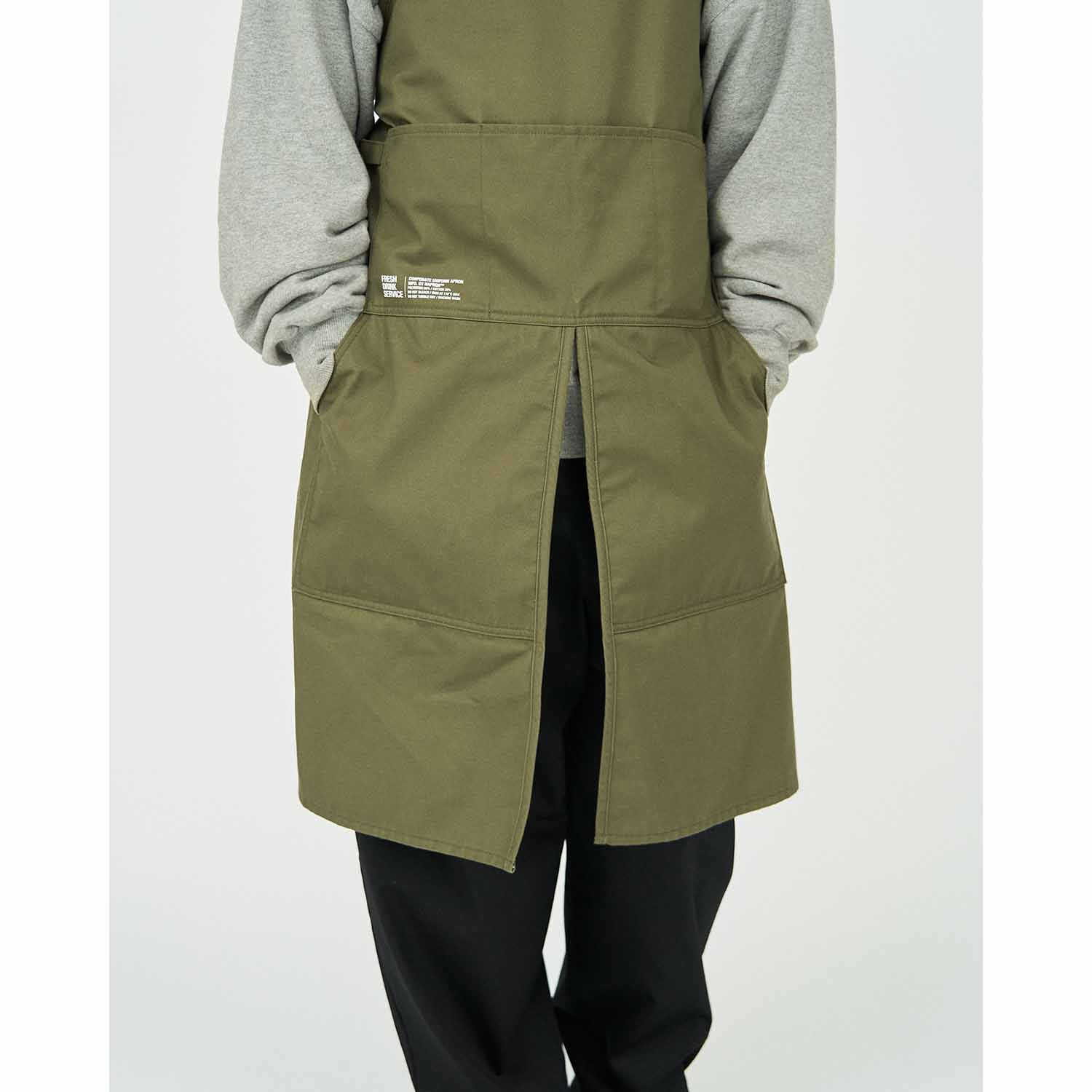 FreshService フレッシュサービス エプロン キャンプ FreshService フレッシュサービス FRESH DRINK SERVICE FDS CORPORATE