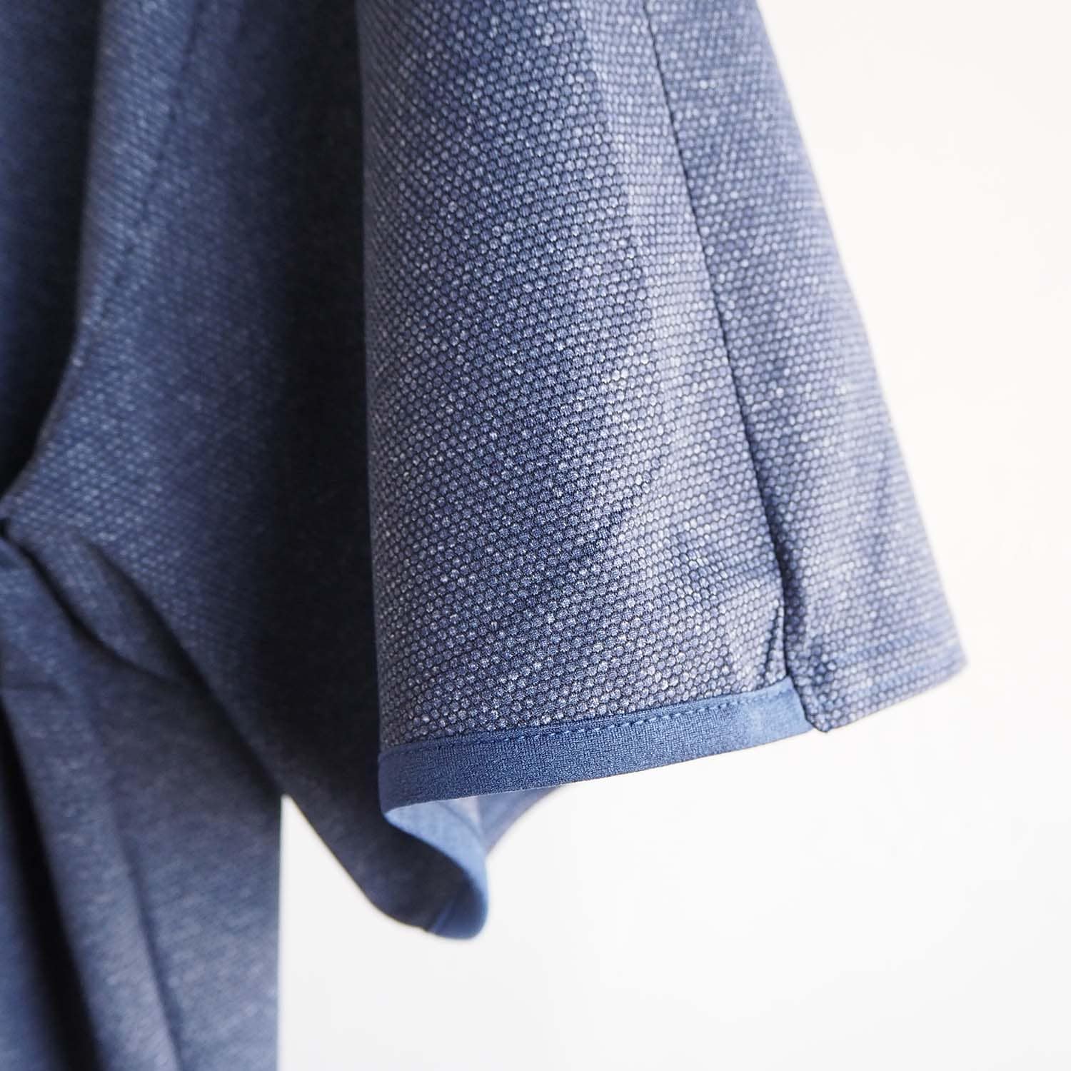 BUDO ブドー Mountain Pass top Short Sleeve マウンテンパストップ半袖カットソー melange navy メランジネイビー