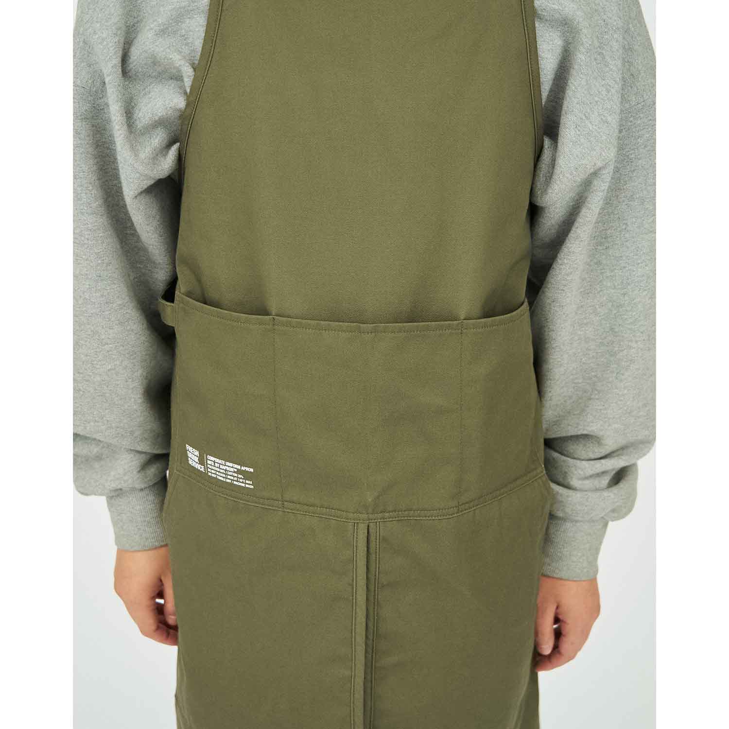 FreshService フレッシュサービス エプロン キャンプ FreshService フレッシュサービス FRESH DRINK SERVICE FDS CORPORATE