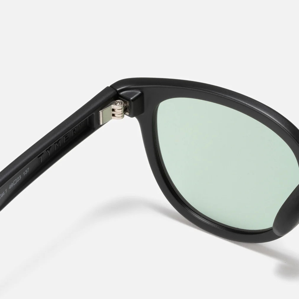 TYMER タイマー サングラス ELIOT エリオット Matte Black / Light Green