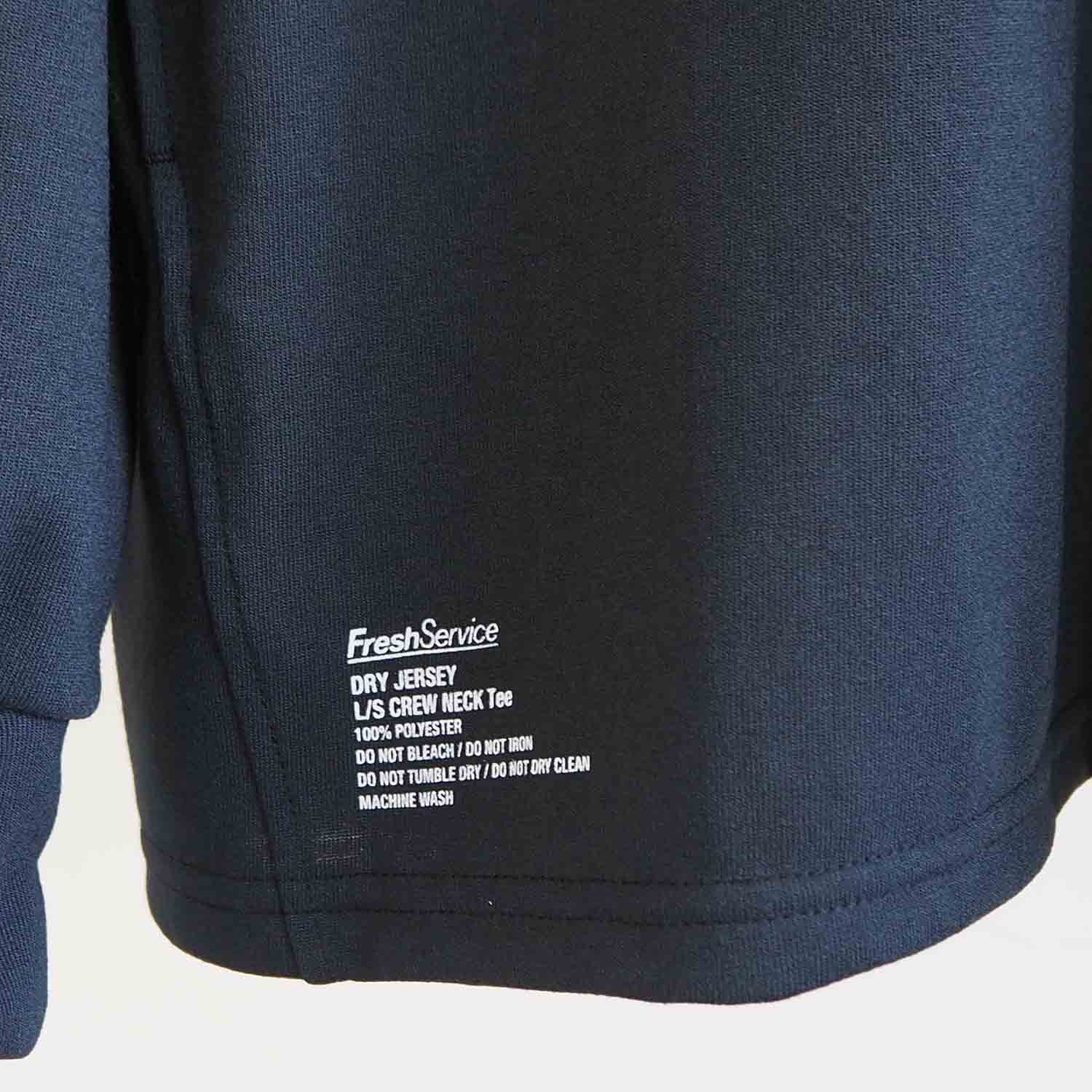 FreshService フレッシュサービス DRY JERSEY L/S CREW NECK Tee