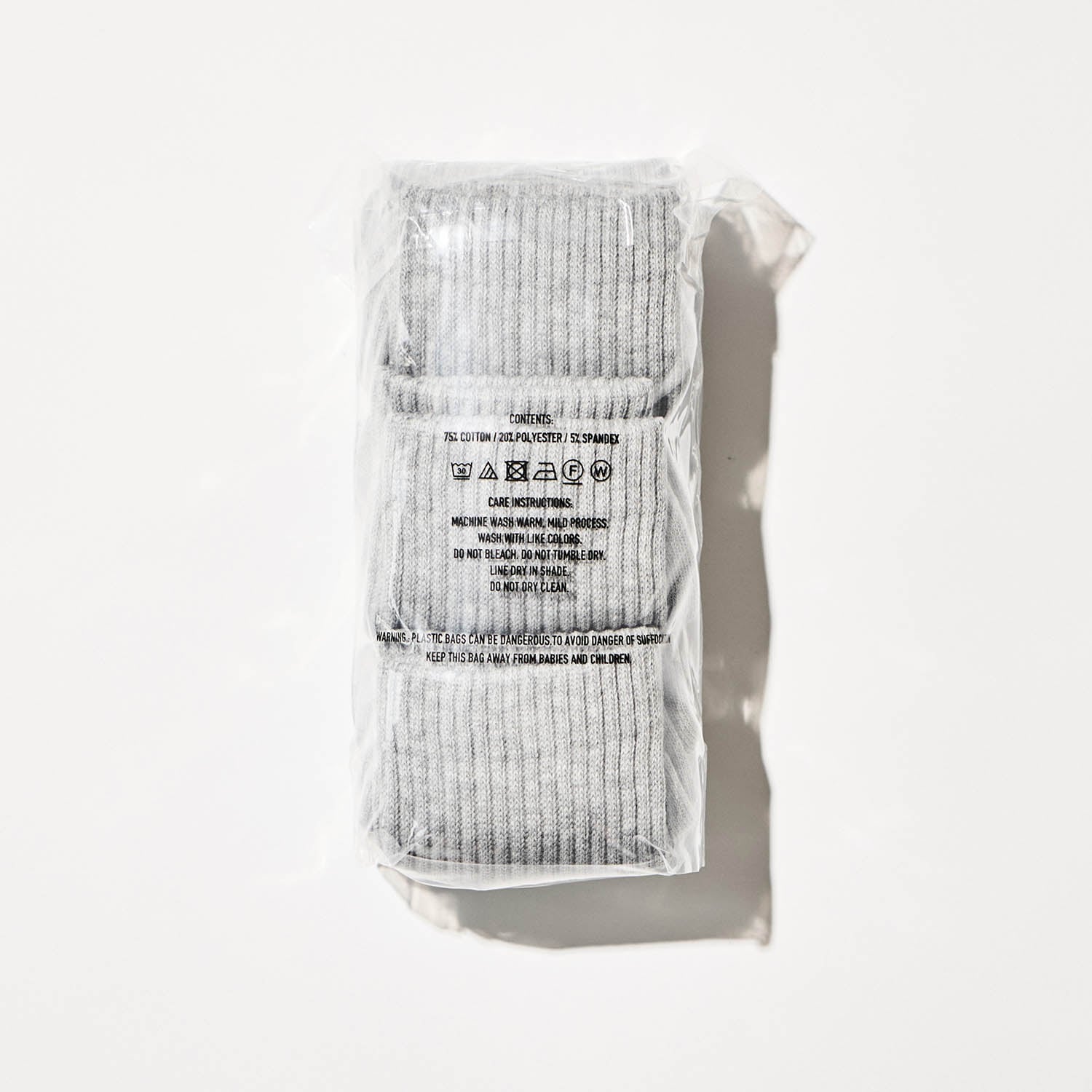 FreshService フレッシュサービス ORIGINAL 3-PACK SOCKS ３パックソックス ASH GRAY アッシュグレー