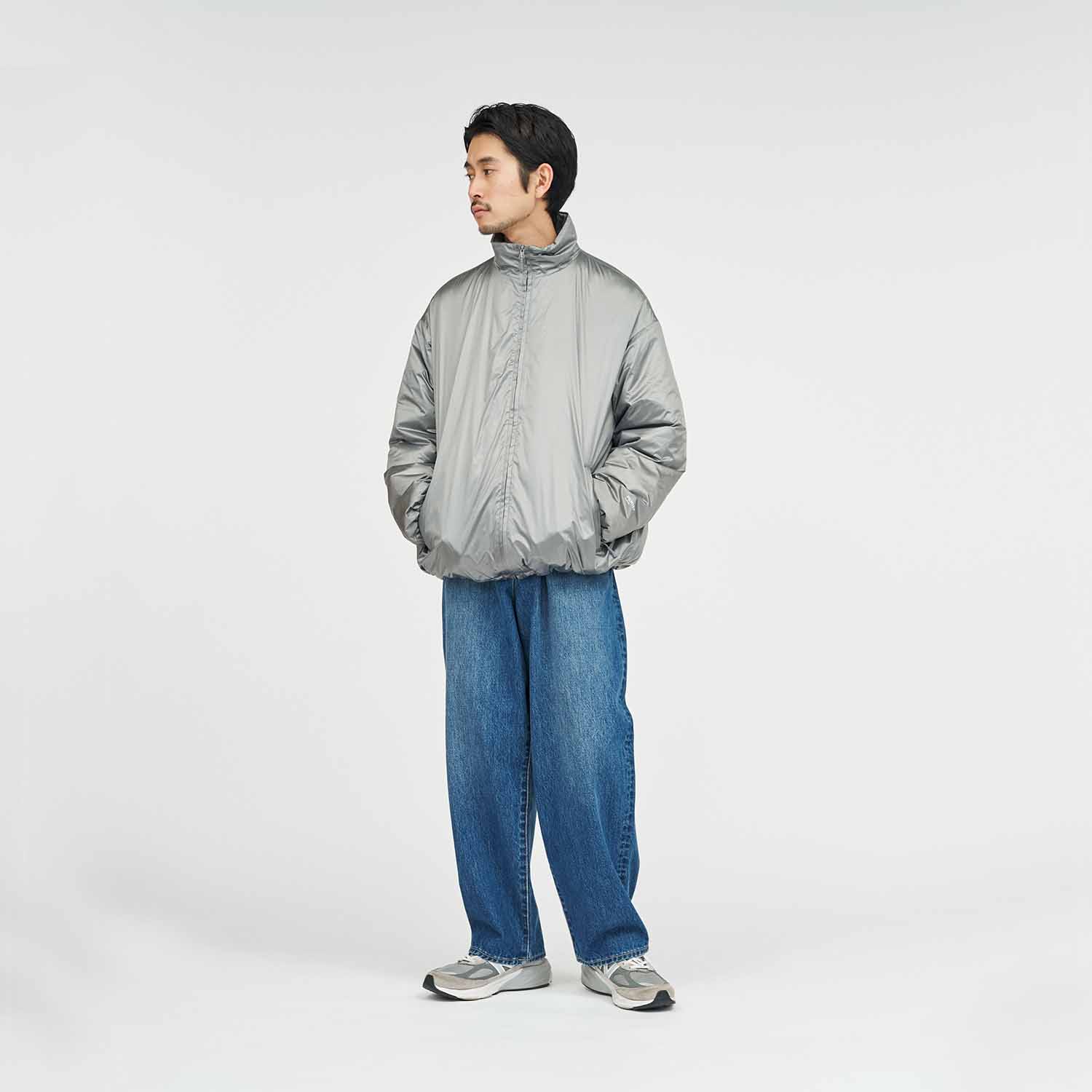 FreshService フレッシュサービス PERTEX QUANTUM PADDED JACKET パーテックスクアンタム中綿ジャケット シルバー