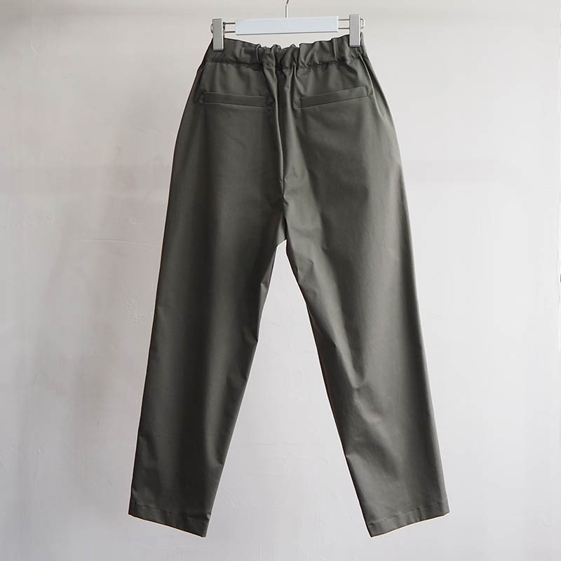 LONGTAPE WOMEN タックワイドテーパードパンツ ウィメンズ