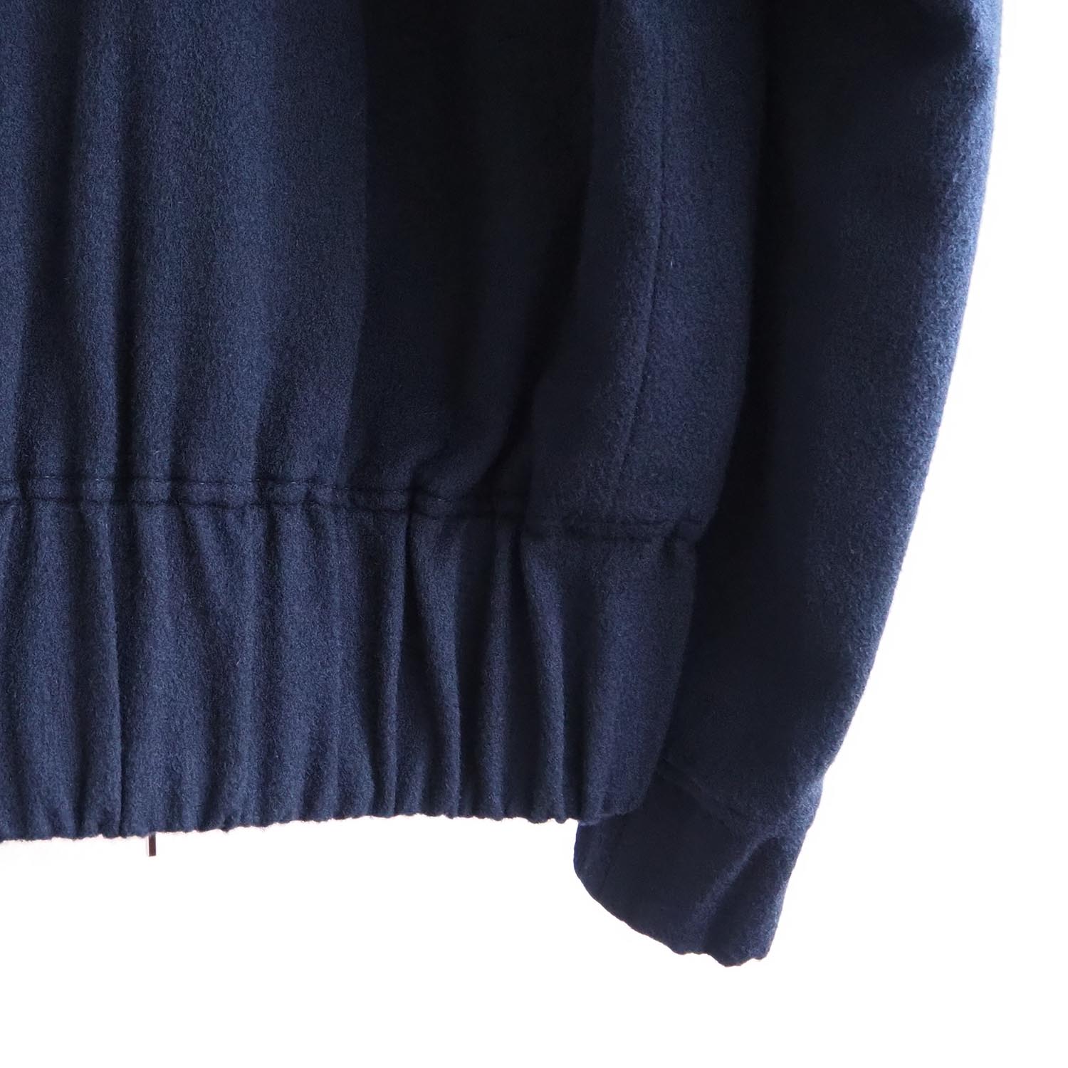 STUDIO NICHOLSON スタジオニコルソン MENS メンズ POWELL WOOL BOMBER JACKET ウールボンバージャケット NAVY ネイビー