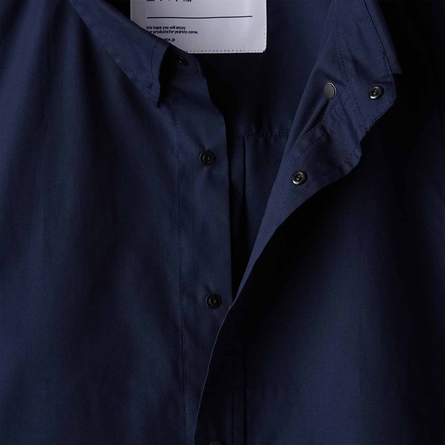 UNTRACE アントレース _207 レギュラーカラーシャツ BLACK