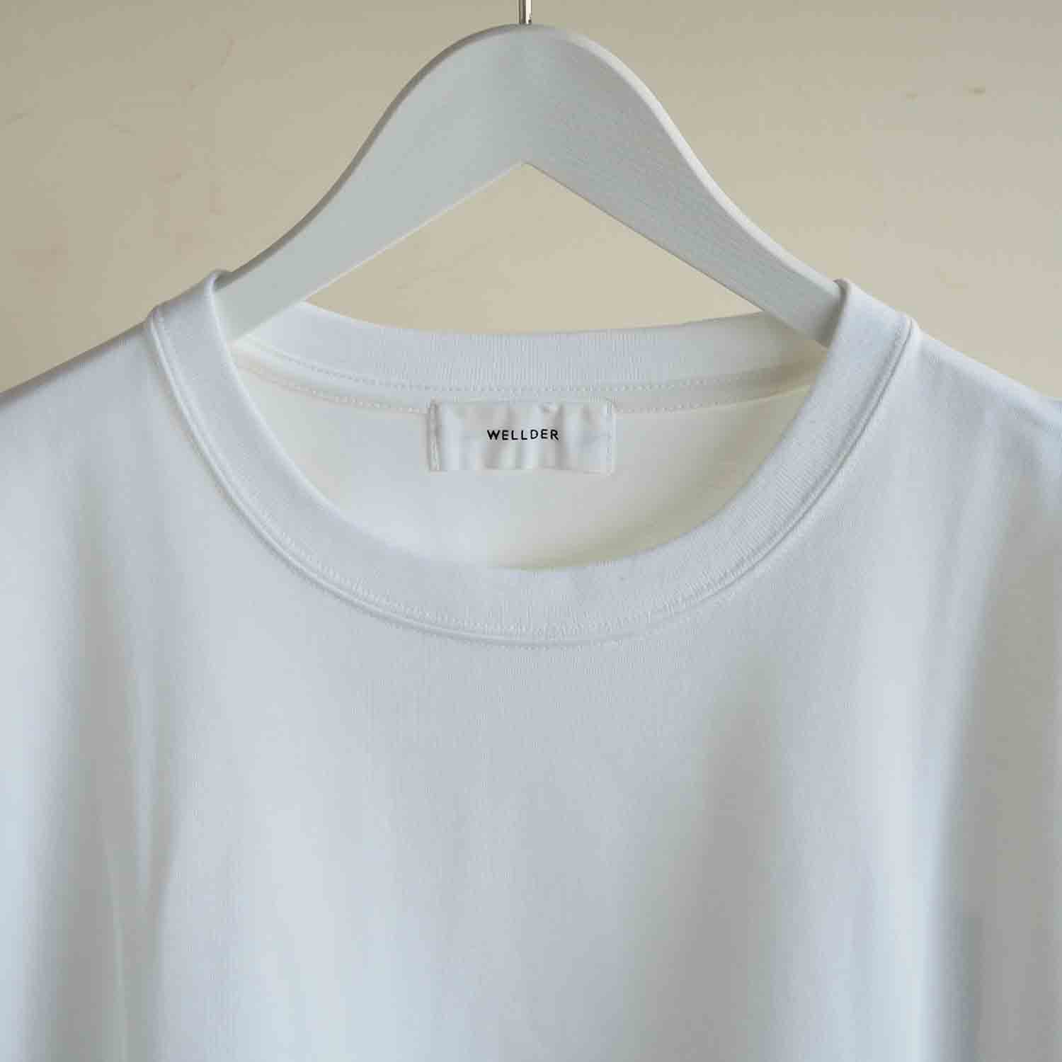 WELLDER ウェルダー Suvin Short Sleeve スビンTシャツ ホワイト