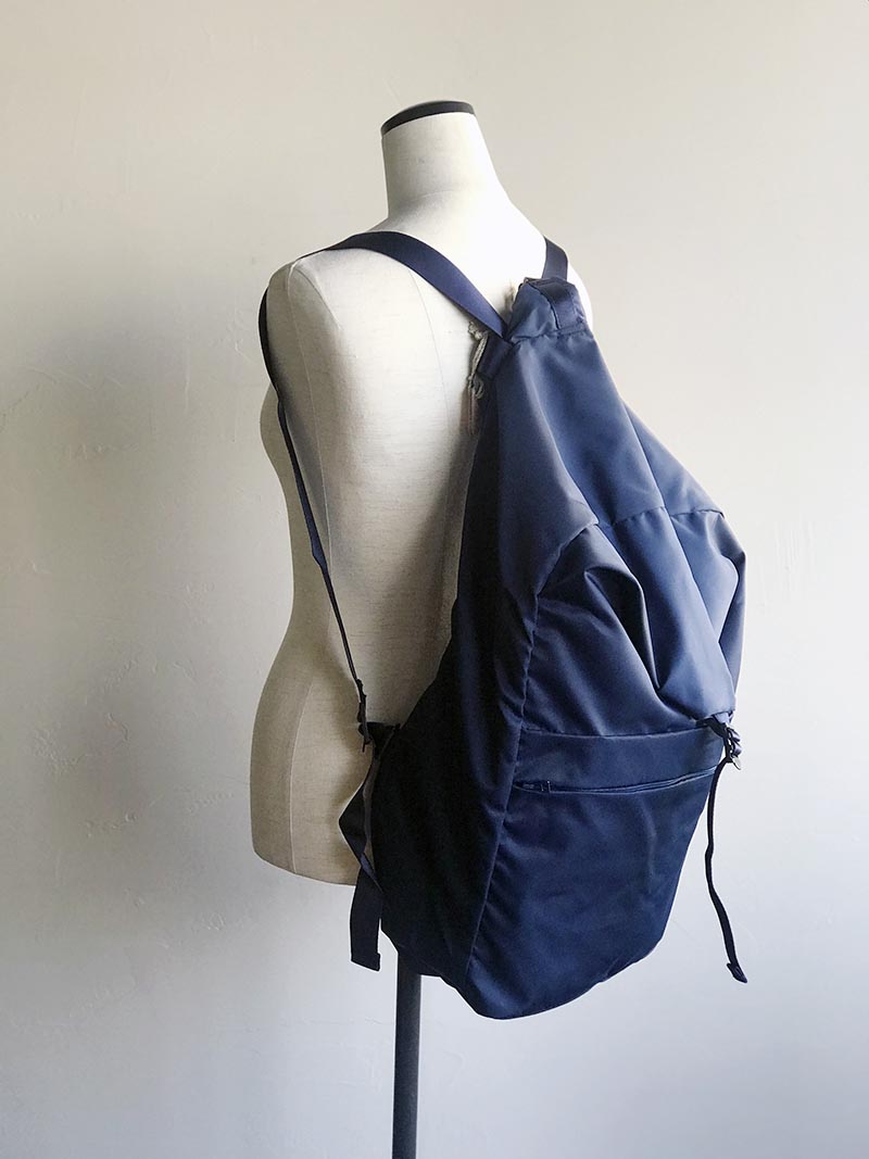 LEAF LINE spring backpack No.2 ナイロンリュック (large) ブラック