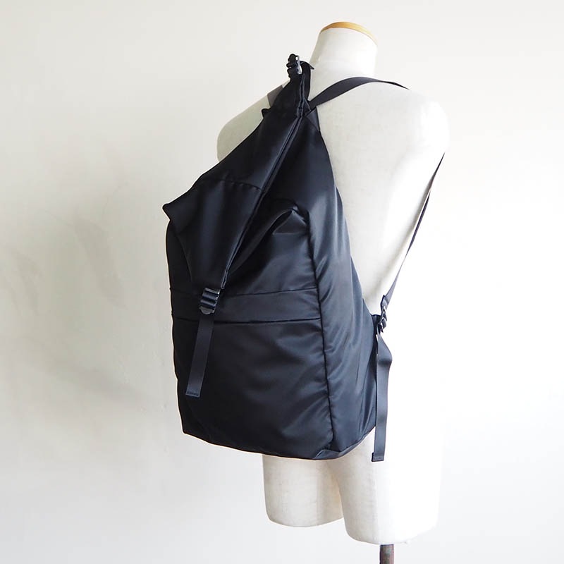 LEAF LINE spring backpack No.2 ナイロンリュック (large) ブラック