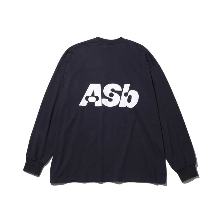 FreshService フレッシュサービス AS×FS CORPORATE L/S TEE “Asb” NAVY