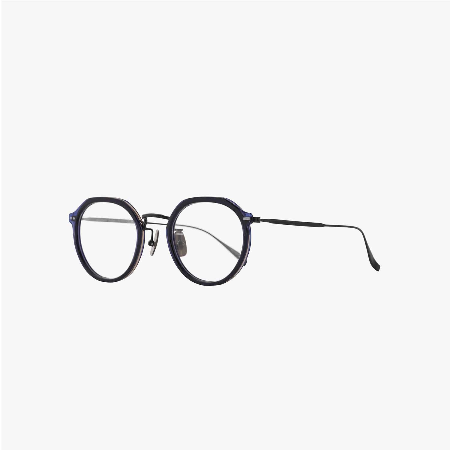 UNTRACE アントレース owl classic x UTRC EYEWEAR _286 メガネ・サングラス CLEAR NAVY × BLACK