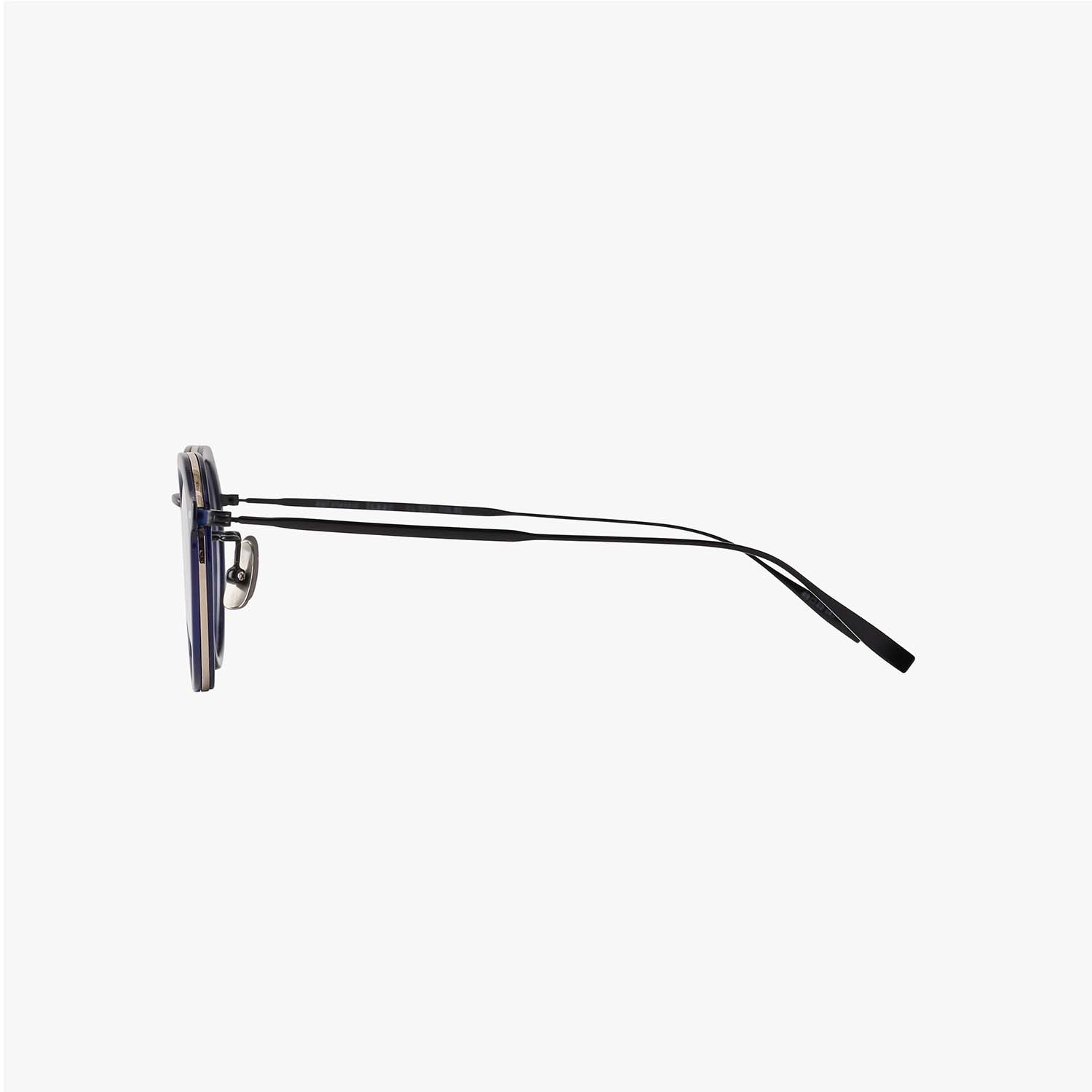 UNTRACE アントレース owl classic x UTRC EYEWEAR _286 メガネ・サングラス CLEAR NAVY × BLACK