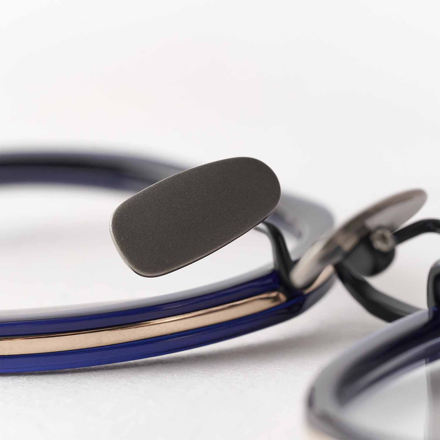 UNTRACE アントレース owl classic x UTRC EYEWEAR _286 メガネ・サングラス CLEAR NAVY × BLACK