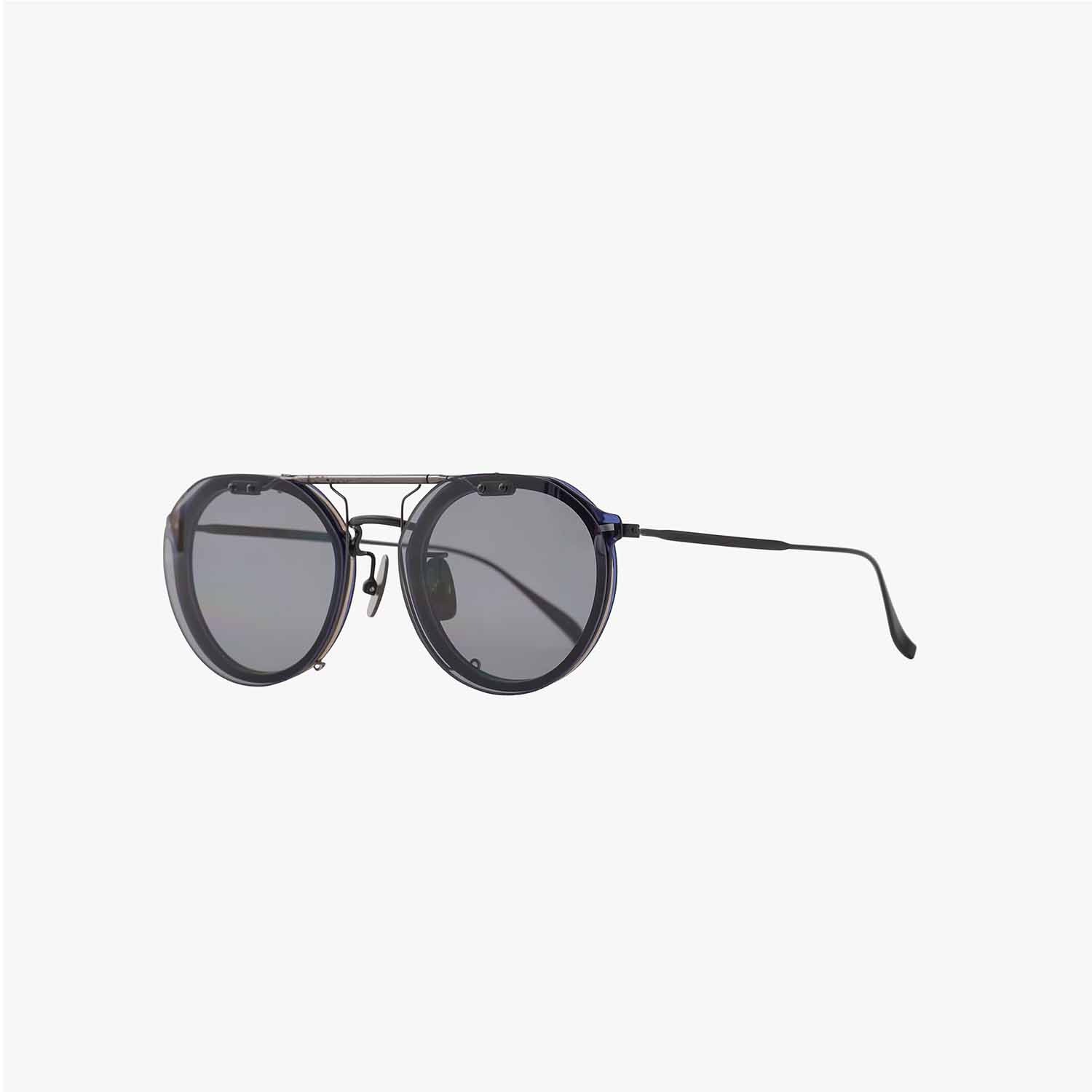 UNTRACE アントレース owl classic x UTRC EYEWEAR _286 メガネ・サングラス CLEAR NAVY × BLACK