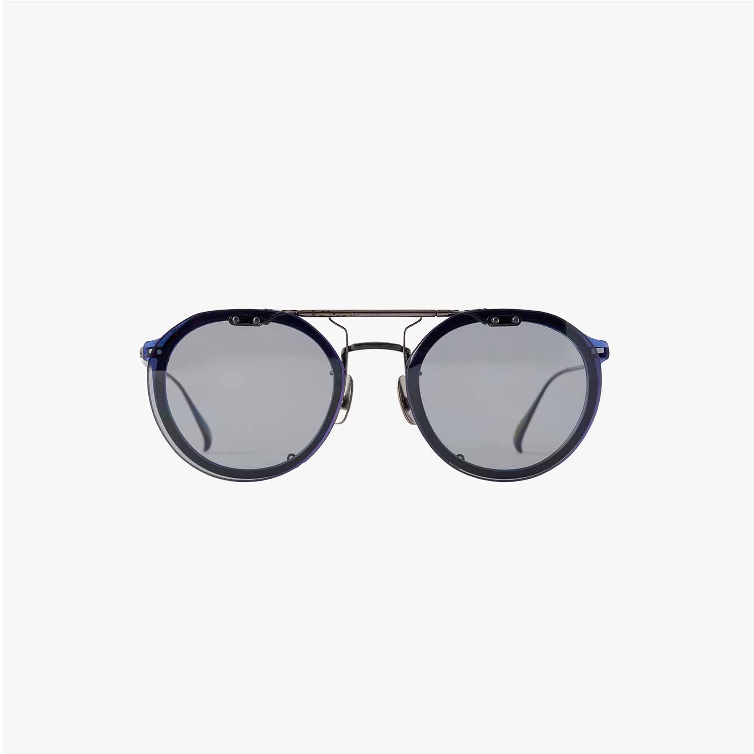 UNTRACE アントレース owl classic x UTRC EYEWEAR _286 メガネ・サングラス CLEAR NAVY × BLACK