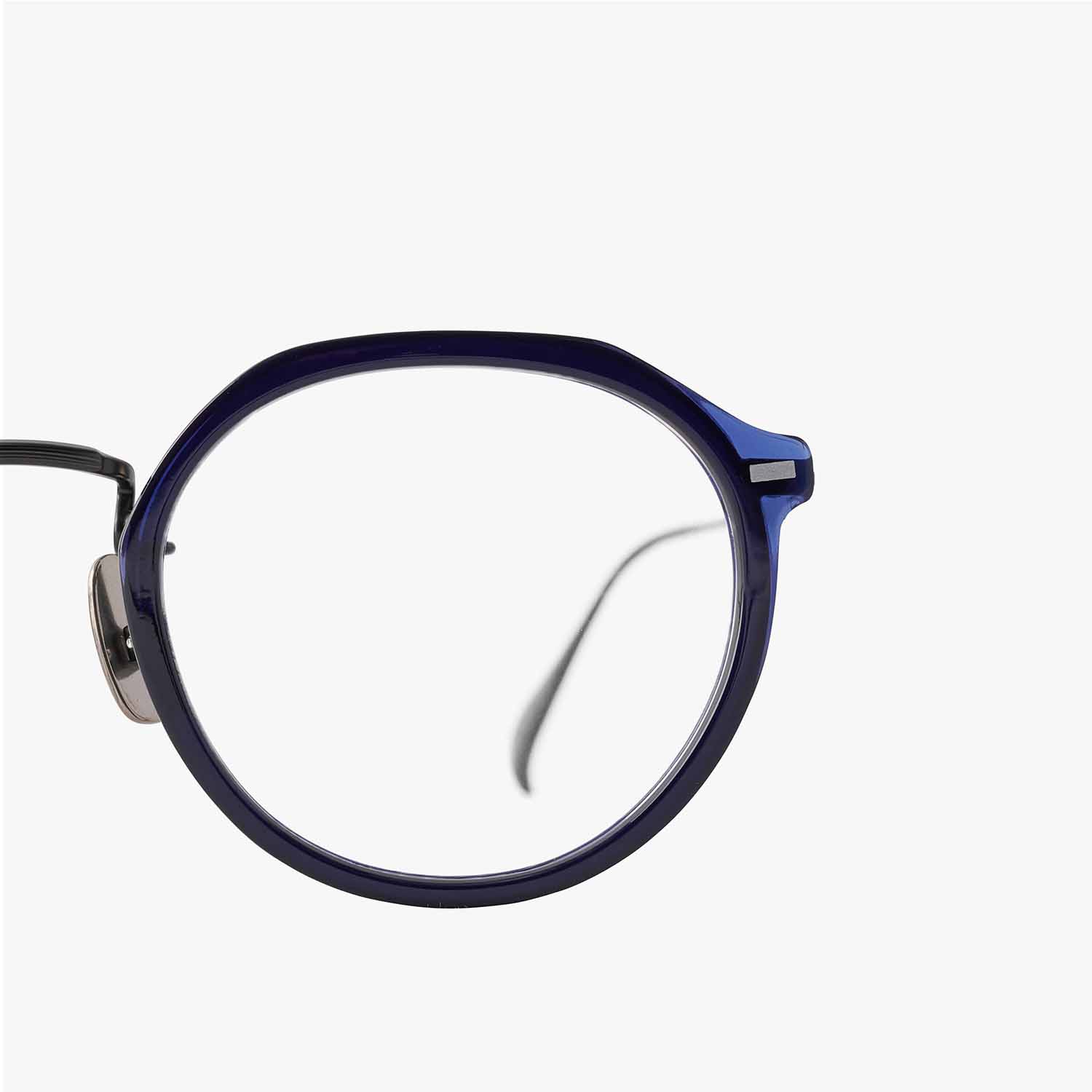 UNTRACE アントレース owl classic x UTRC EYEWEAR _286 メガネ・サングラス CLEAR NAVY × BLACK