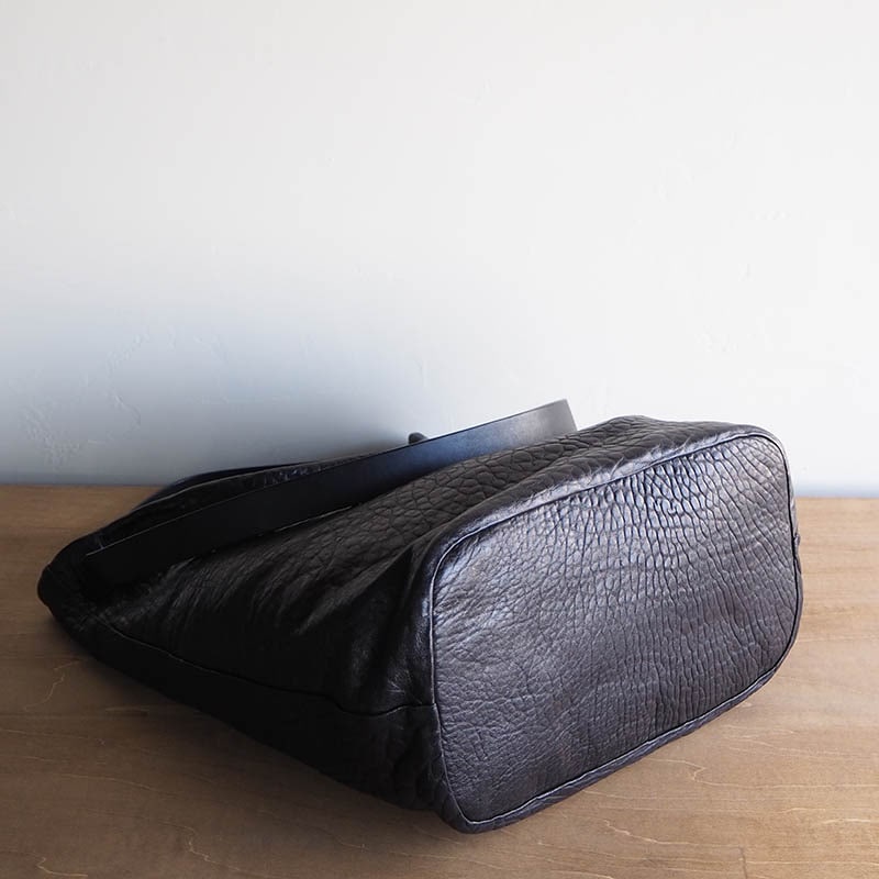 2WAY LEATHER BAG OT-02(LARGE) LAMB black 2ウェイレザーバッグ ラム ブラック