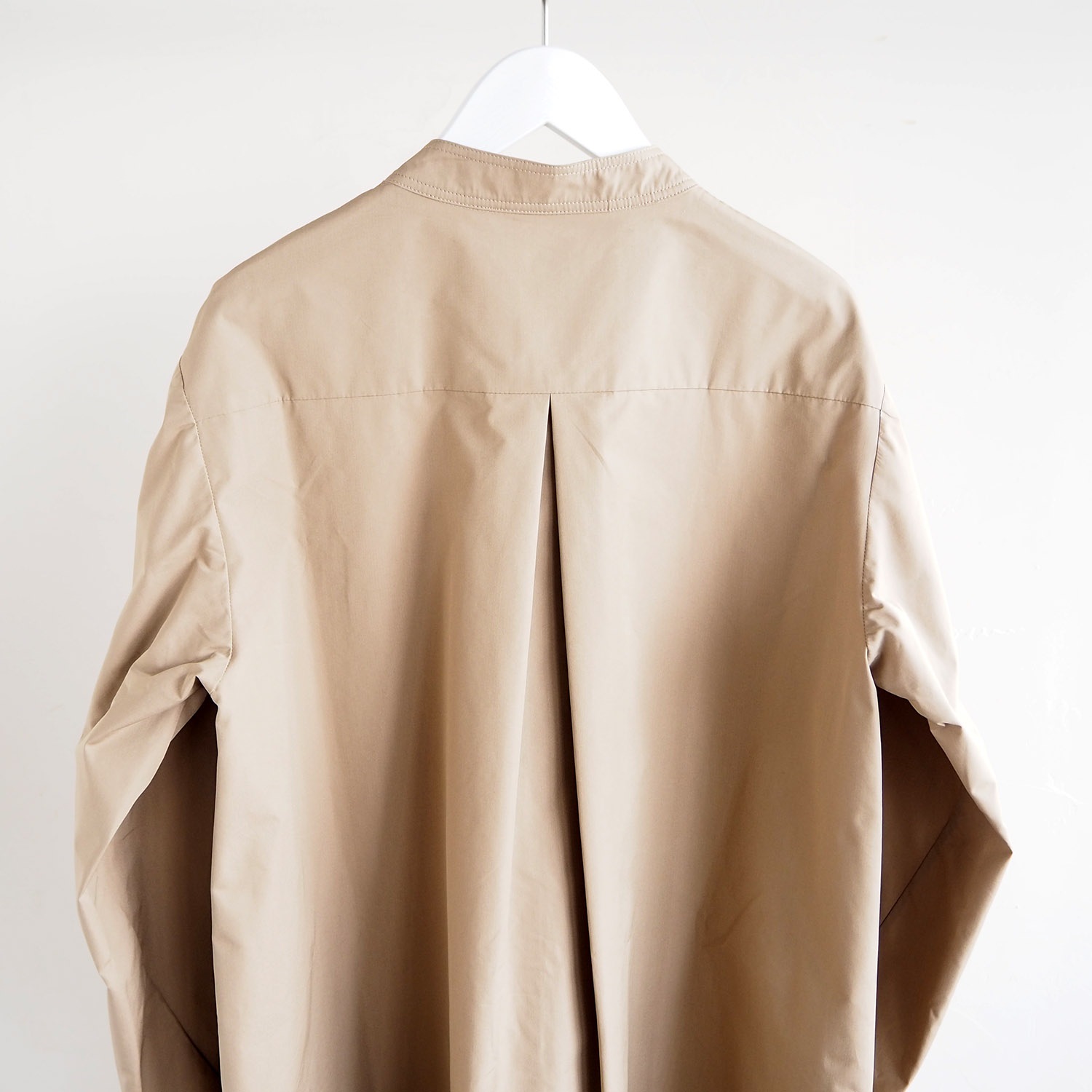 STUDIO NICHOLSON スタジオニコルソン WOMENS ウィメンズ MIRO GATHERED BACK VOLUME SHIRT DRESS シャツワンピース SAFARI サファリ