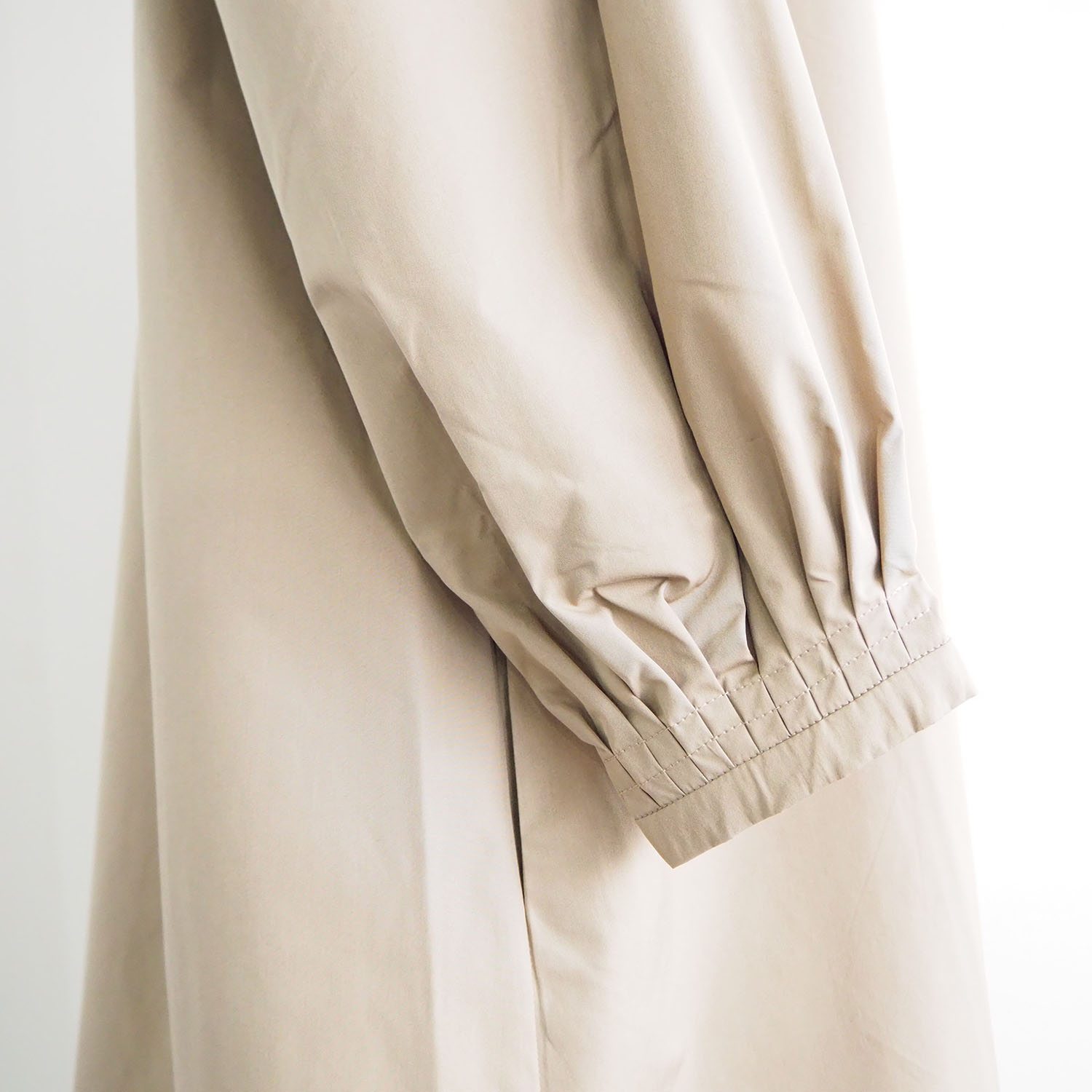 STUDIO NICHOLSON スタジオニコルソン WOMENS ウィメンズ MIRO GATHERED BACK VOLUME SHIRT DRESS シャツワンピース SAFARI サファリ