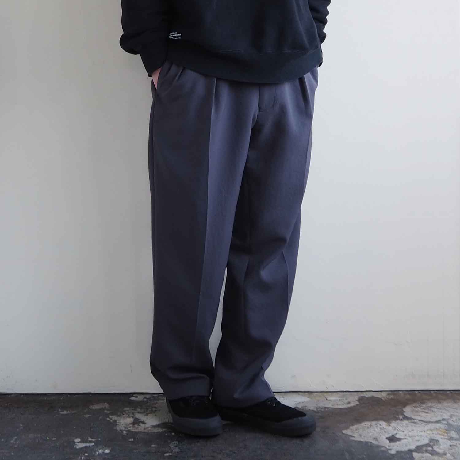 FANTASTICDAYS MENS ファンタスティックデイズ メンズ EASYSLACKS イージースラックス GRAY