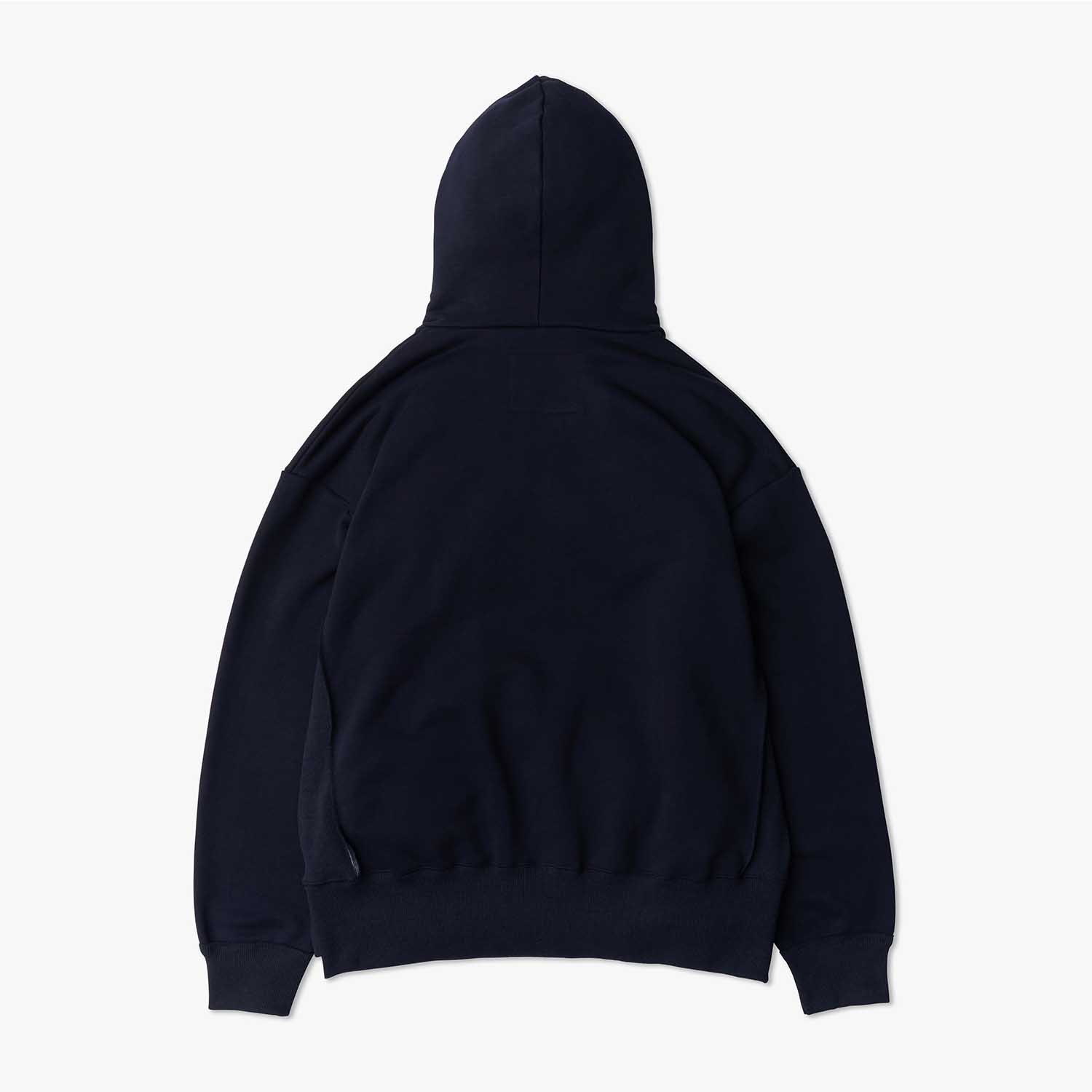 UNTRACE アントレース _173 ジップアップフーディー DARK NAVY
