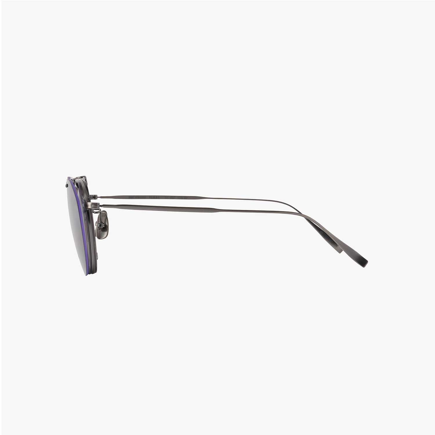 UNTRACE アントレース owl classic x UTRC EYEWEAR _286 メガネ・サングラス CLEAR GRAY × SILVER