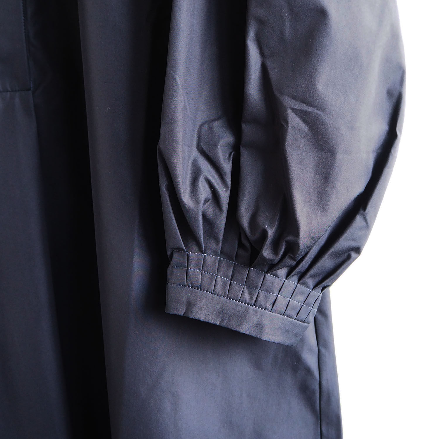 STUDIO NICHOLSON スタジオニコルソン WOMENS ウィメンズ MIRO GATHERED BACK VOLUME SHIRT DRESS シャツワンピース DARKEST NAVY ダークネイビー