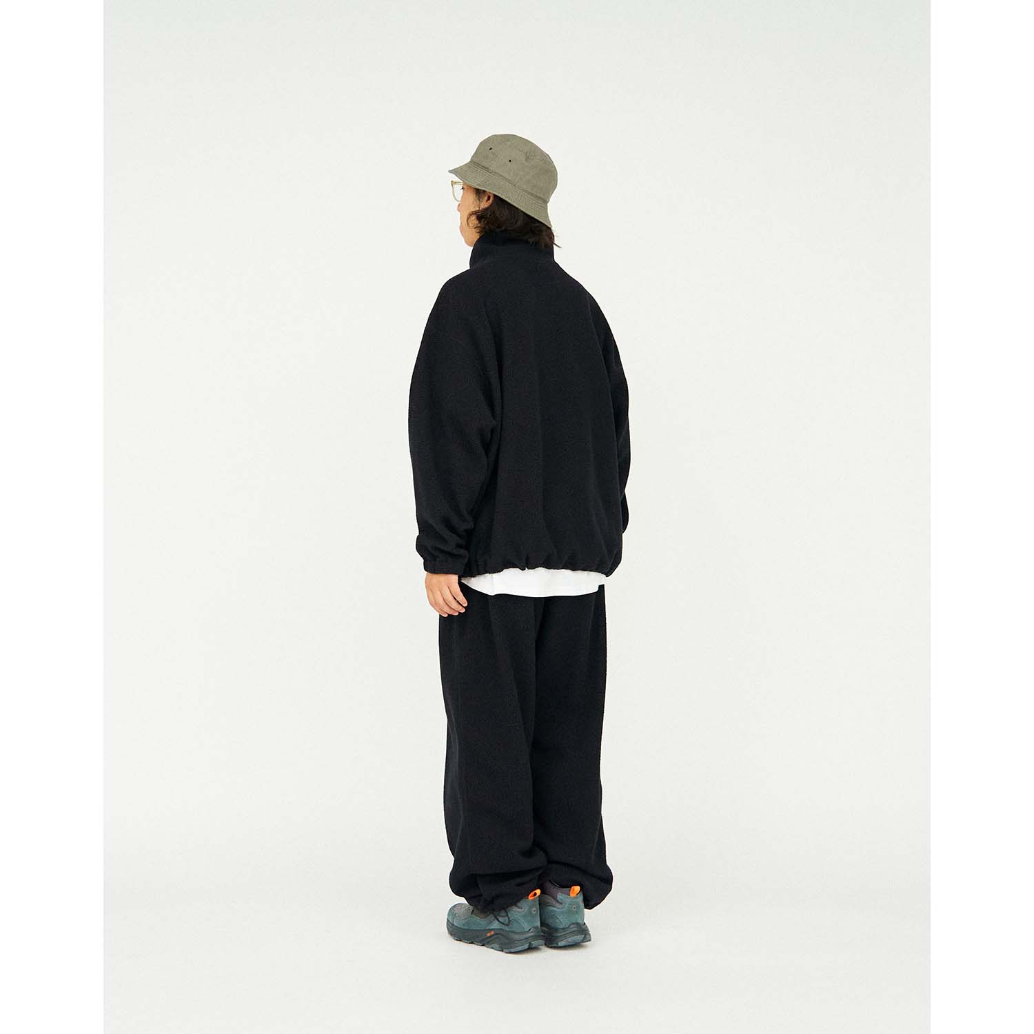 FreshService フレッシュサービス POLARTEC FLEECE STANDCOLLAR BLOUSON ポーラテックフリーススタンドカラーブルゾン ブラック