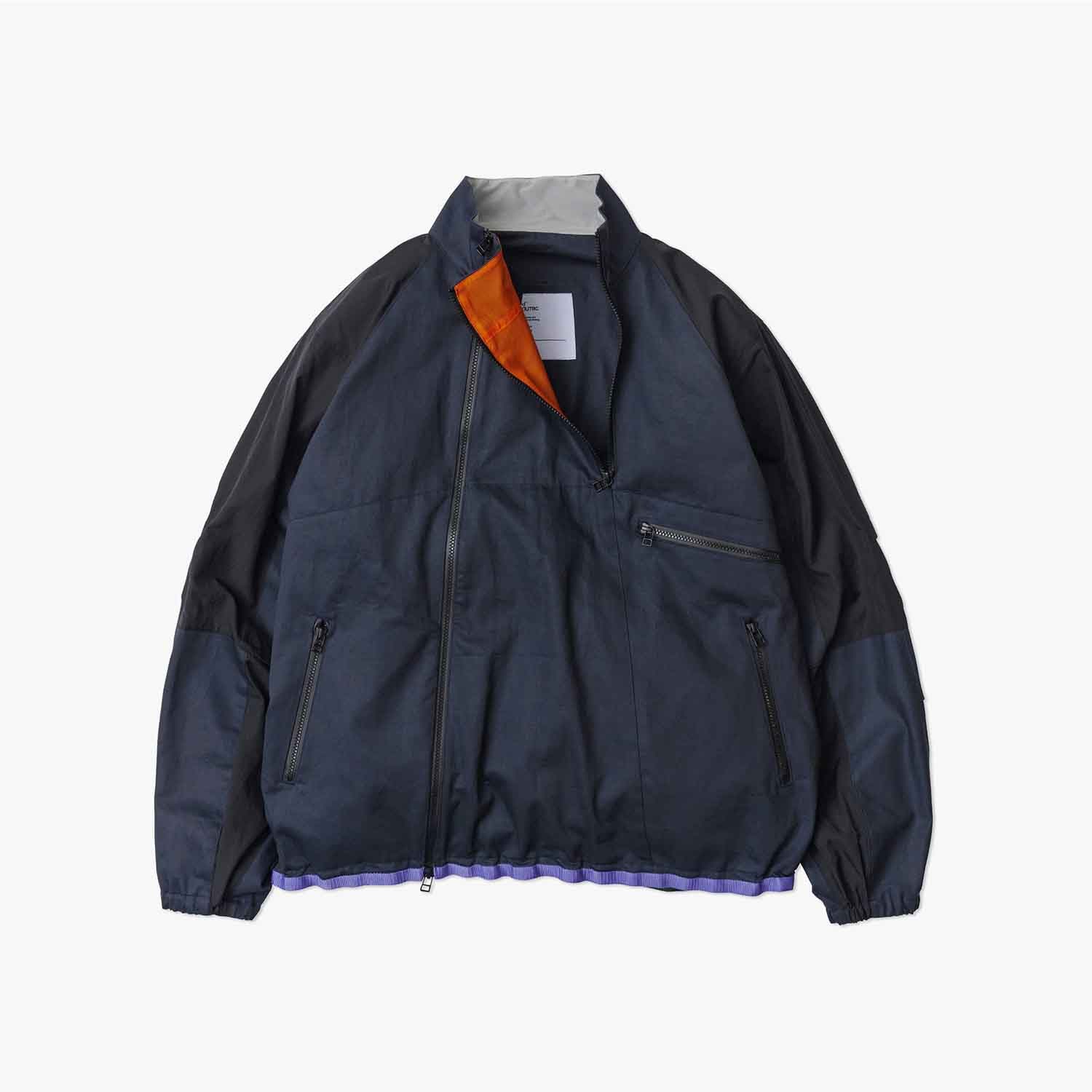 UNTRACE アントレース _189 デュアルジップブルゾン DARK NAVY ダーク