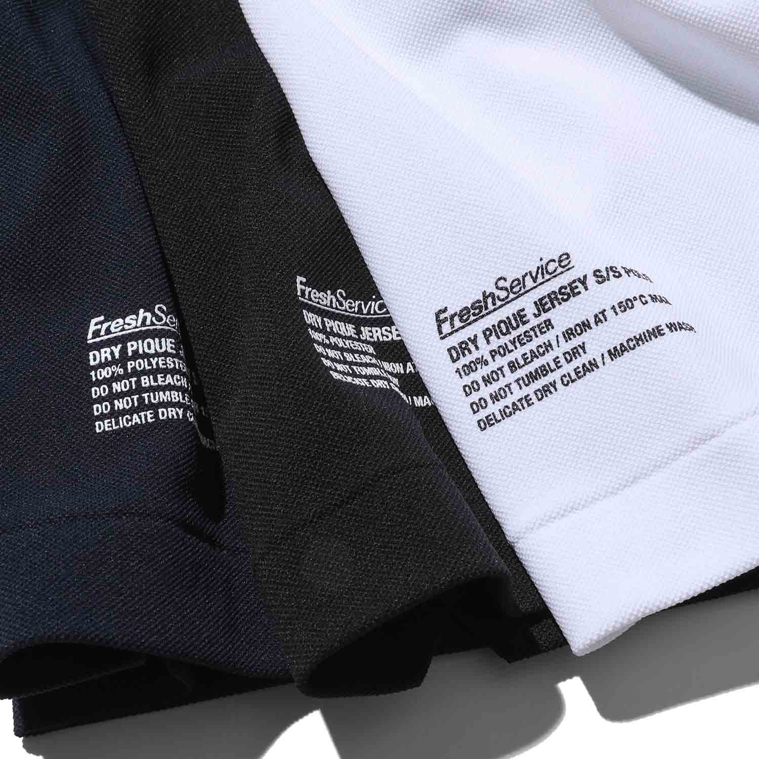 FreshService フレッシュサービス DRY PIQUE JERSEY CREW NECK TEE ドライピケジャージークルーネックＴシャツ ホワイト