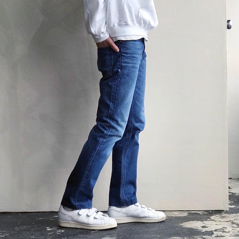 NARROW STRAIGHT BOTANICAL JEANS VINTAGE MENS ナローストレートデニム ビンテージ メンズ