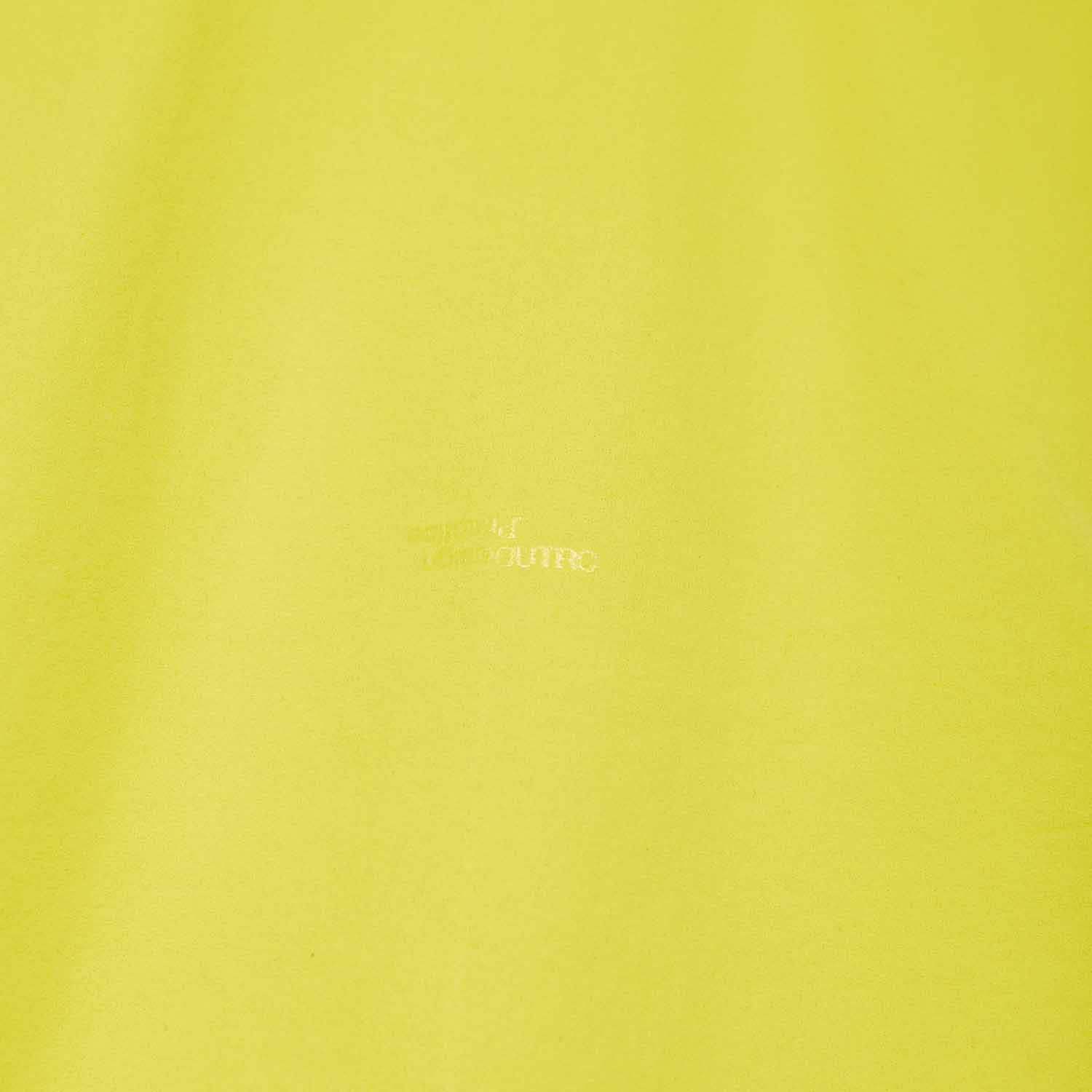 UNTRACE アントレース Tシャツ イエロー 蛍光 UNTRACE アントレース _180 グラフィックプリントTシャツ ホワイト
