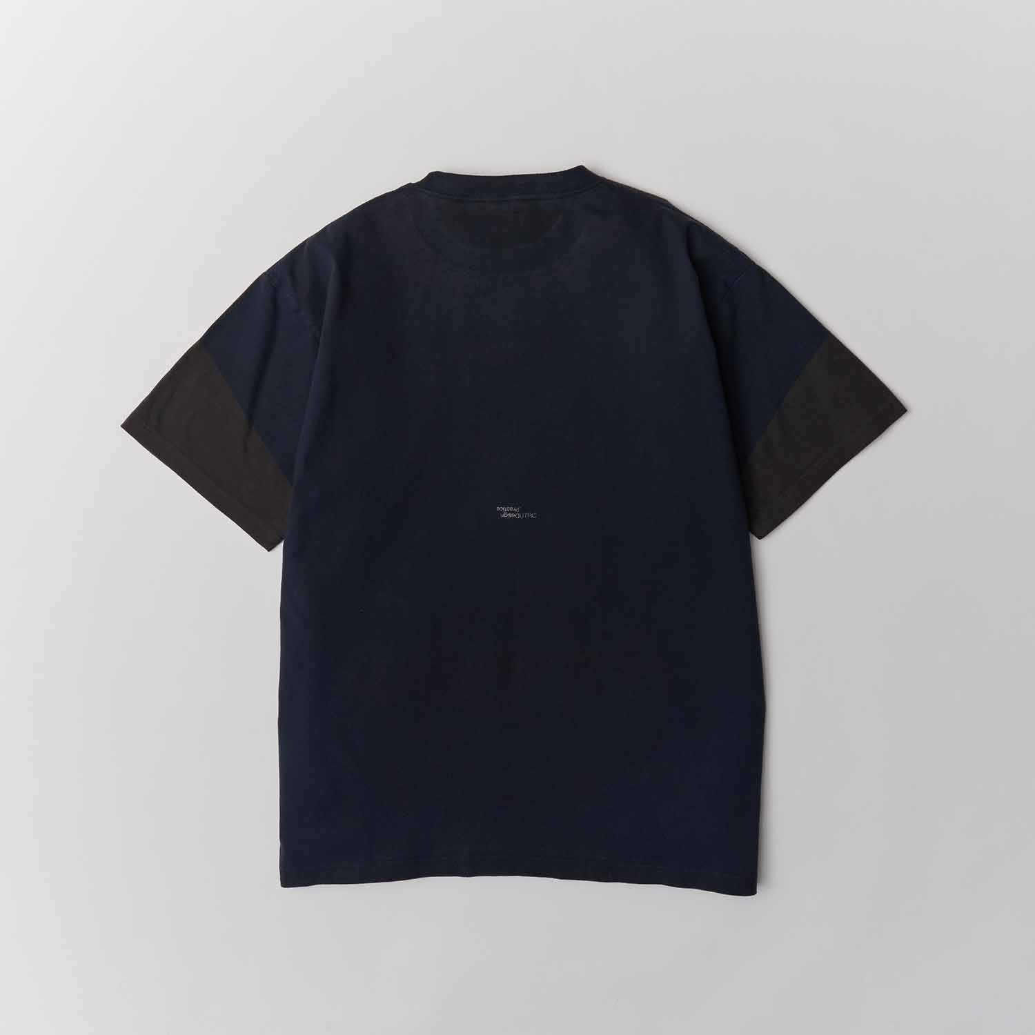 UNTRACE アントレース _180 グラフィックプリントTシャツ チャコール 