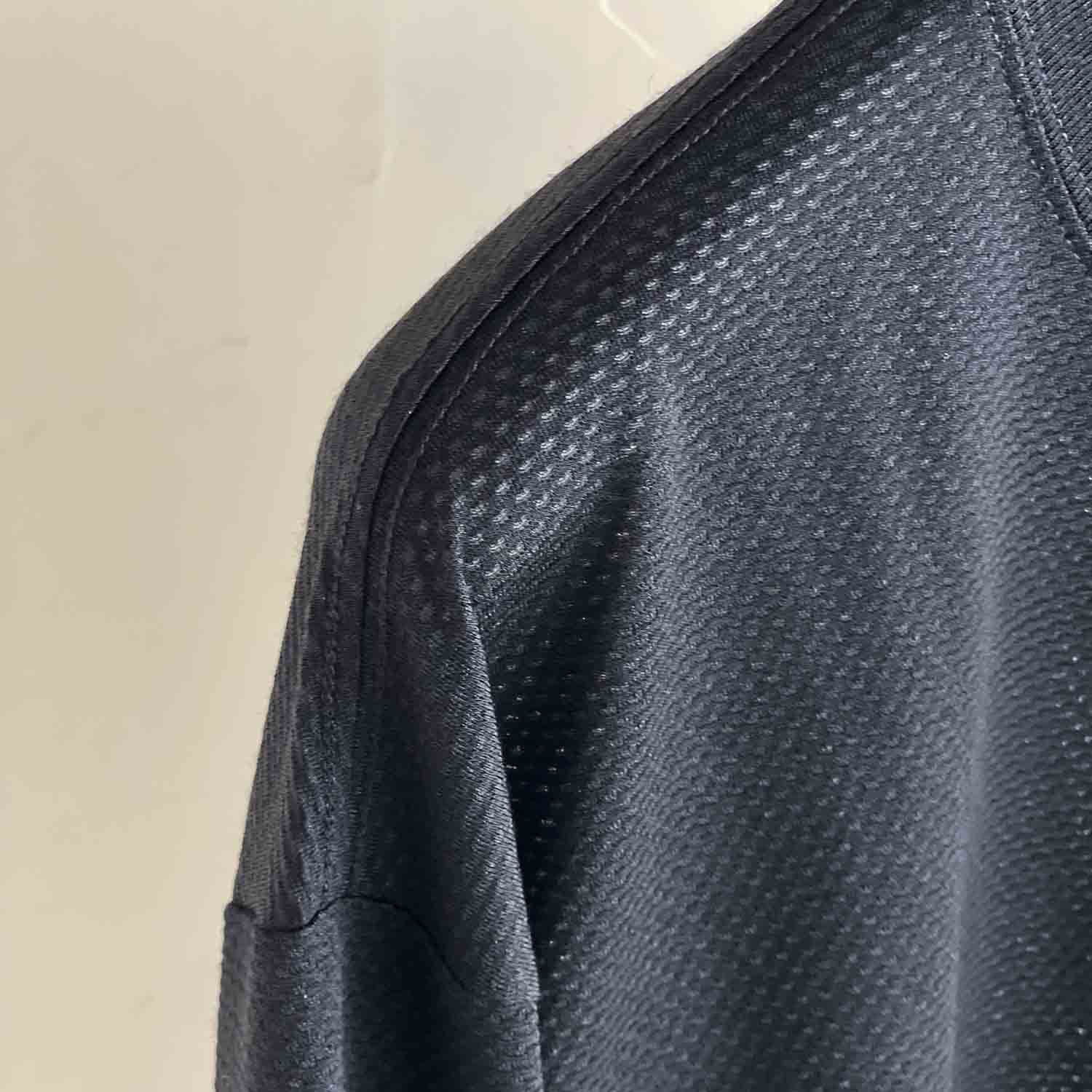 THINKWOOL シンクウール MESH LONG SLEEVE RIB SHIRTS メッシュLS リブシャツ BLACK