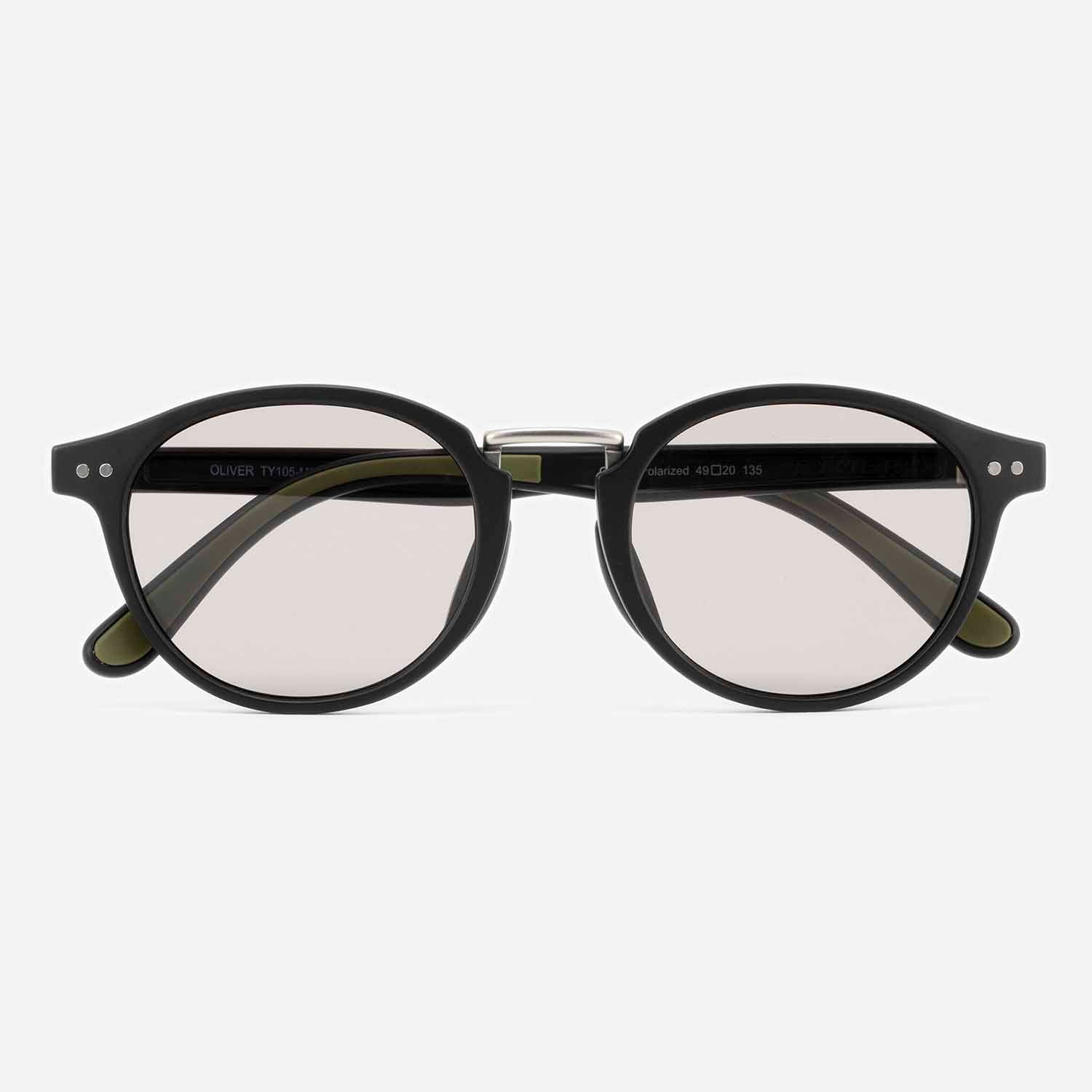 TYMER タイマー サングラス OLIVER オリバー Matte Black / Photochromic Grey Polarized 偏光調光レンズ